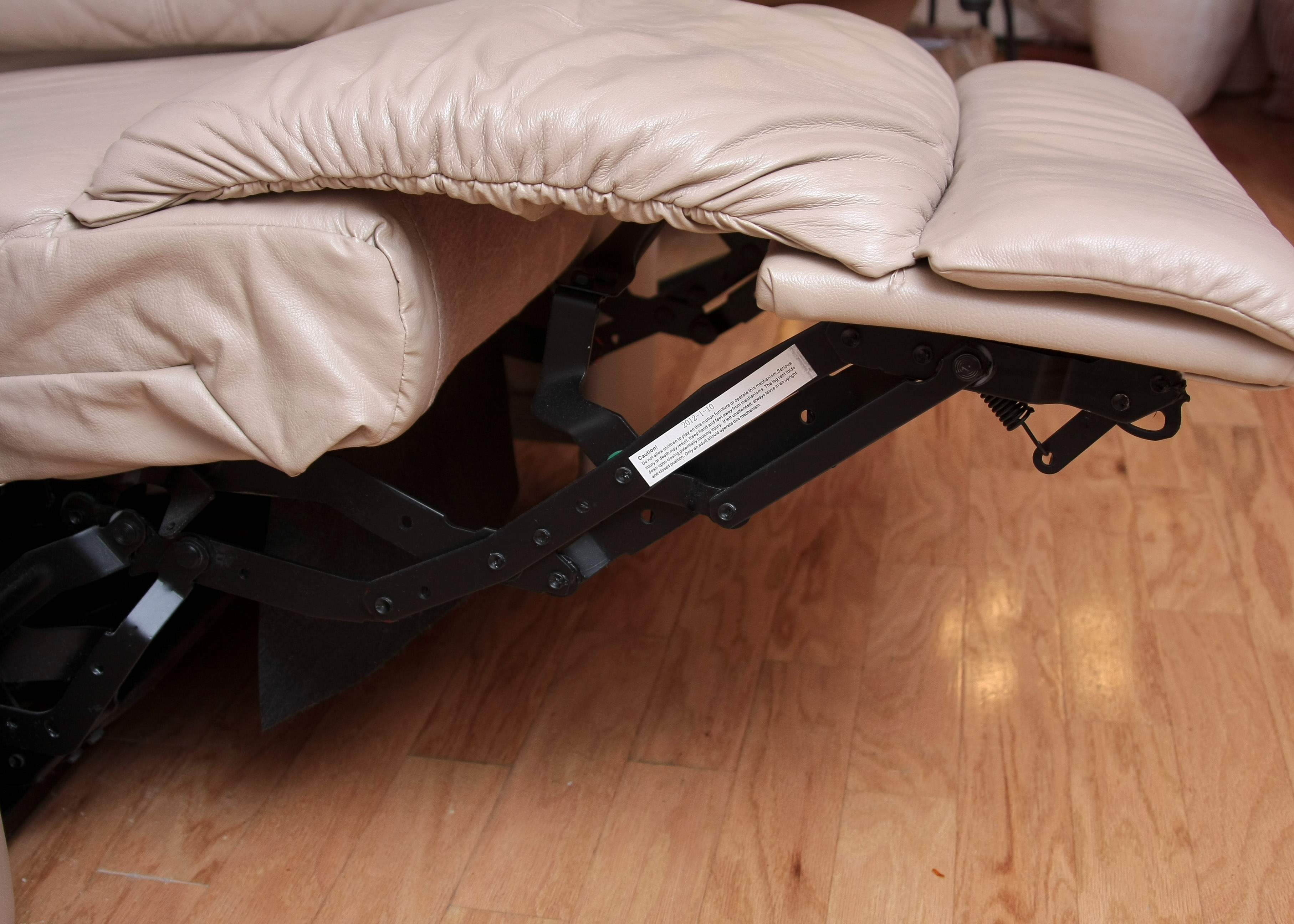 Leather Recliner Couch