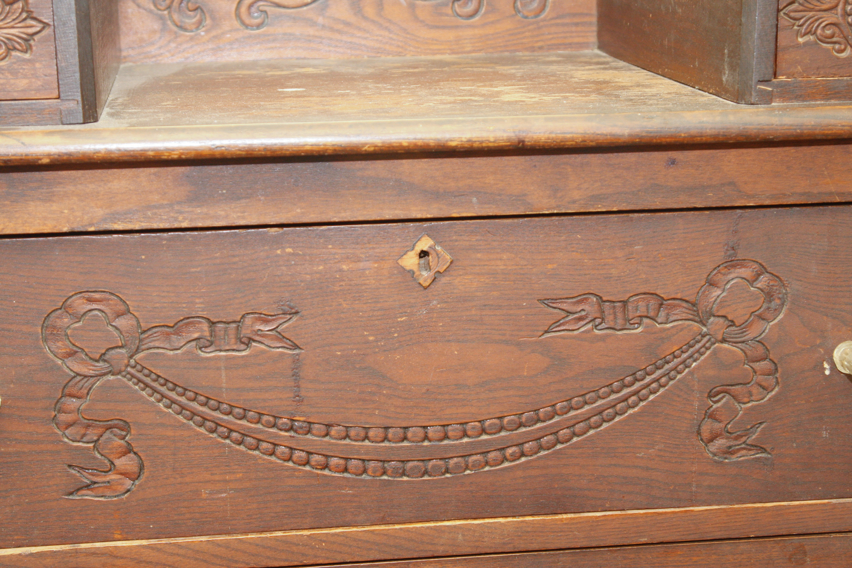 Antique Eastlake Victorian Vanity Dresser