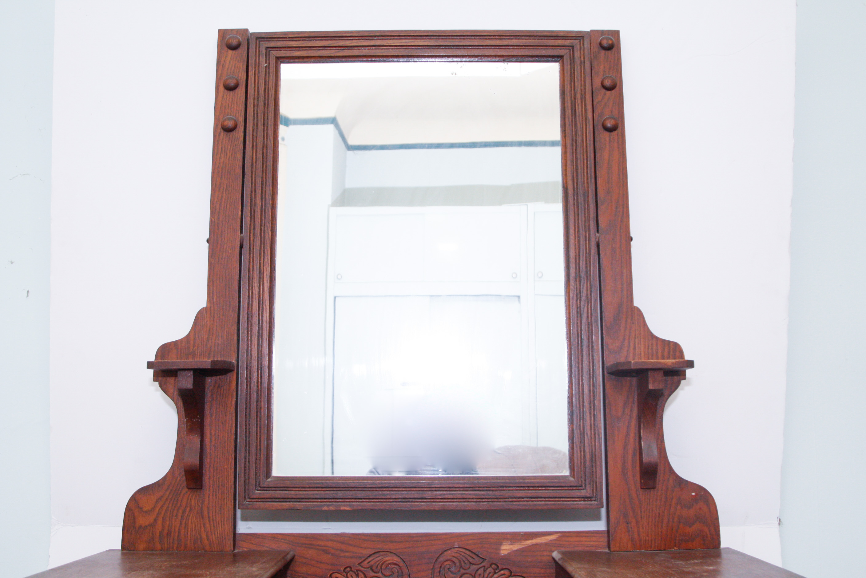 Antique Eastlake Victorian Vanity Dresser