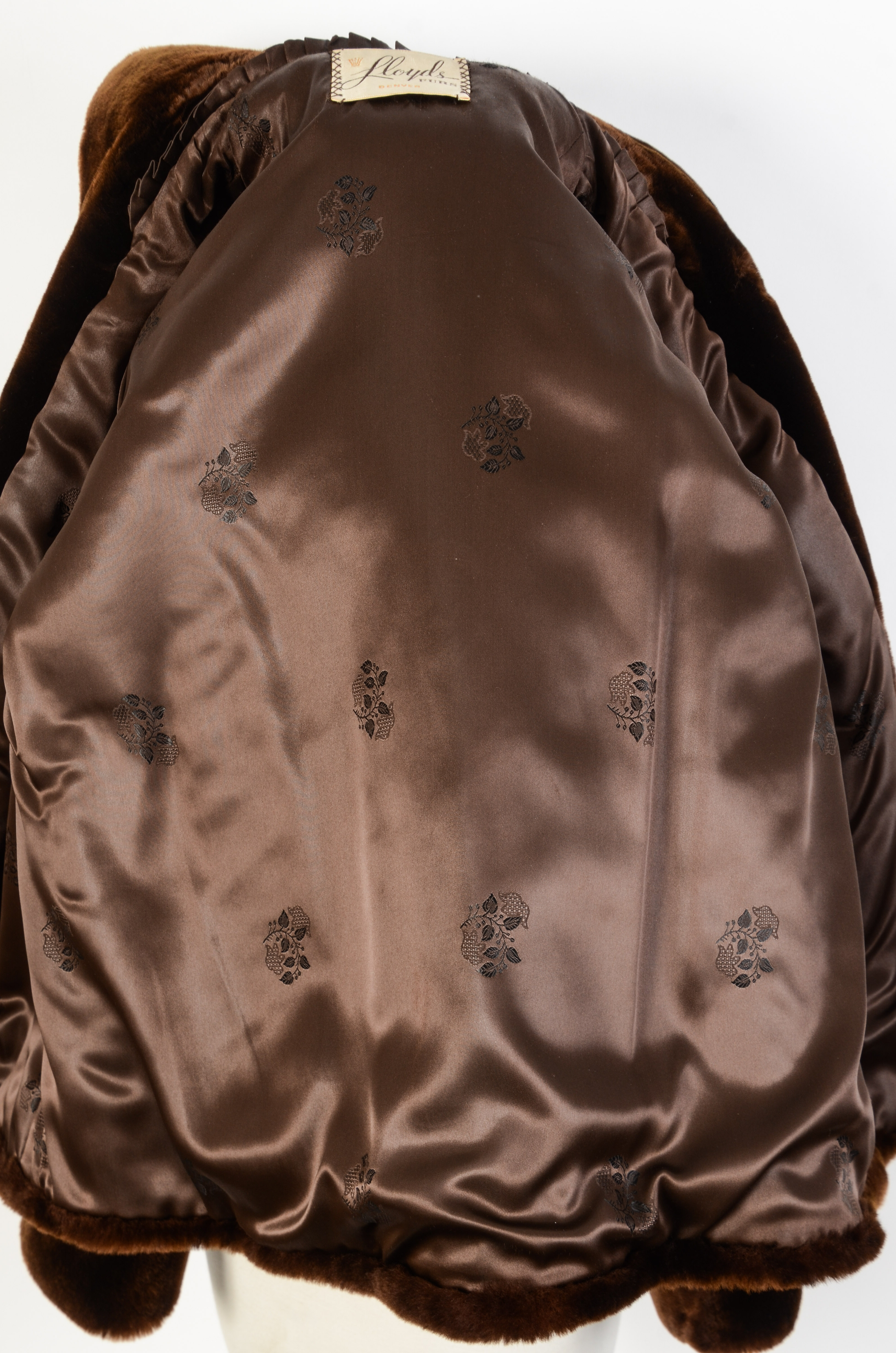 Women's Vintage Mouton Fur Coat