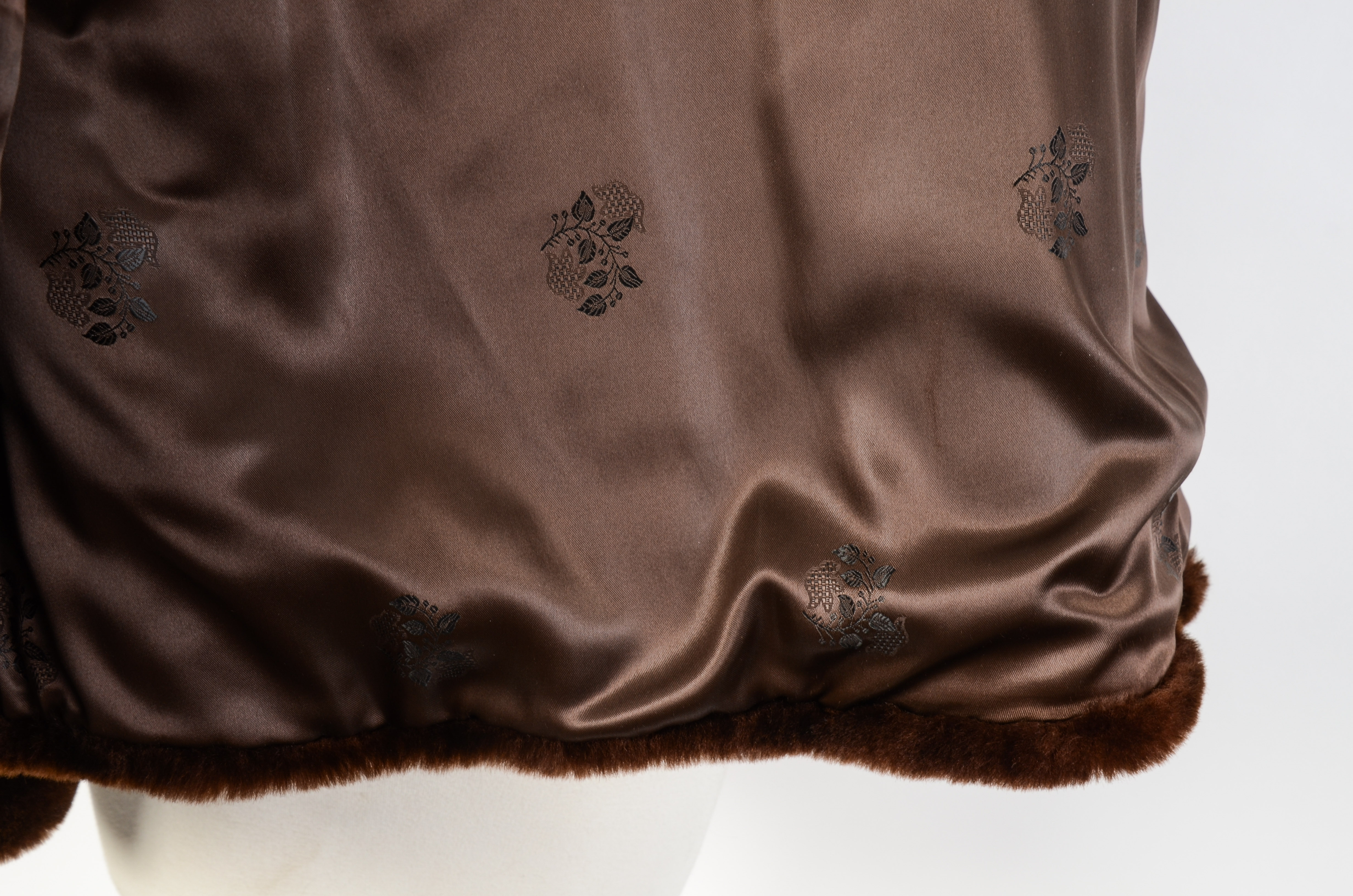 Women's Vintage Mouton Fur Coat