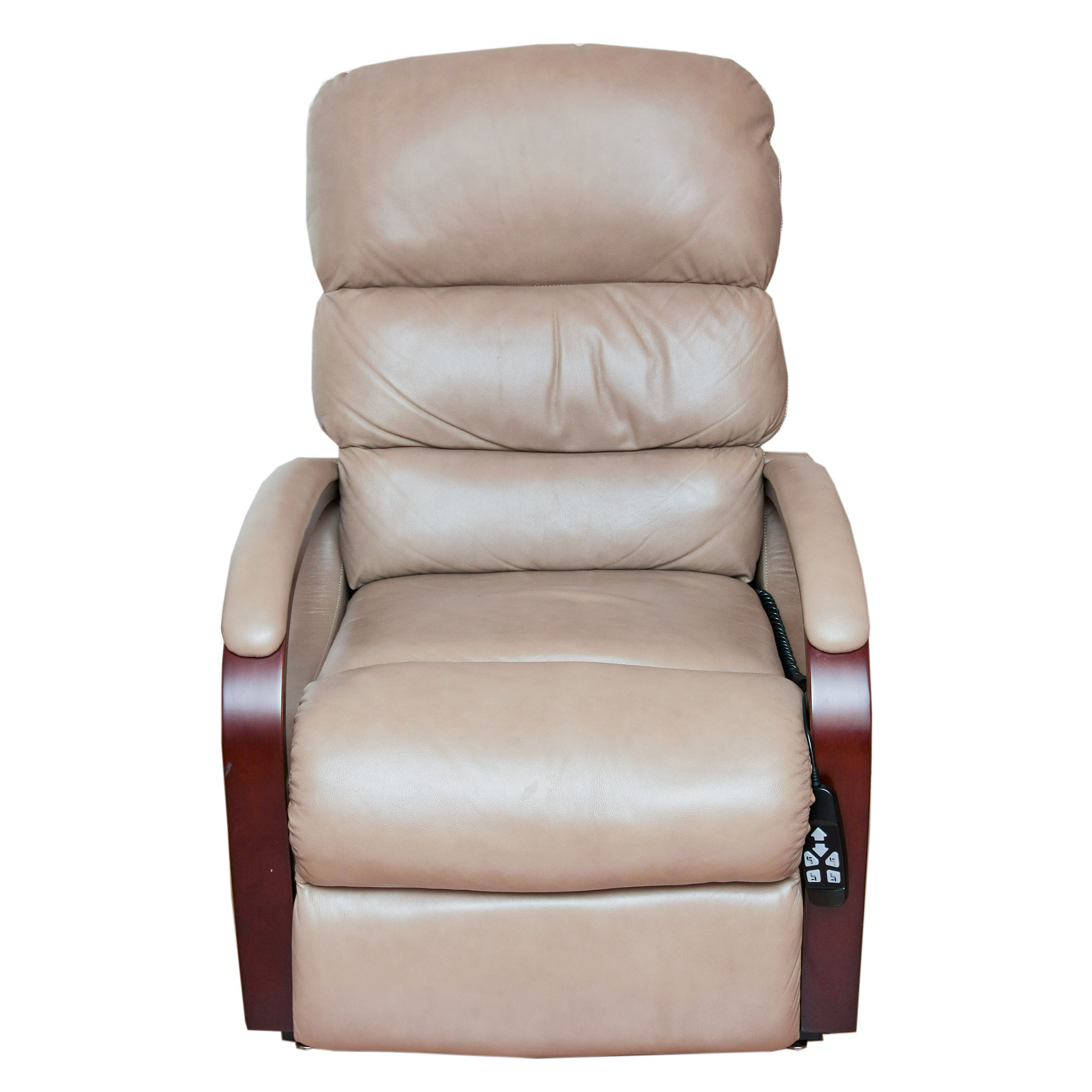 Motorized Leather Reclining Armchair
