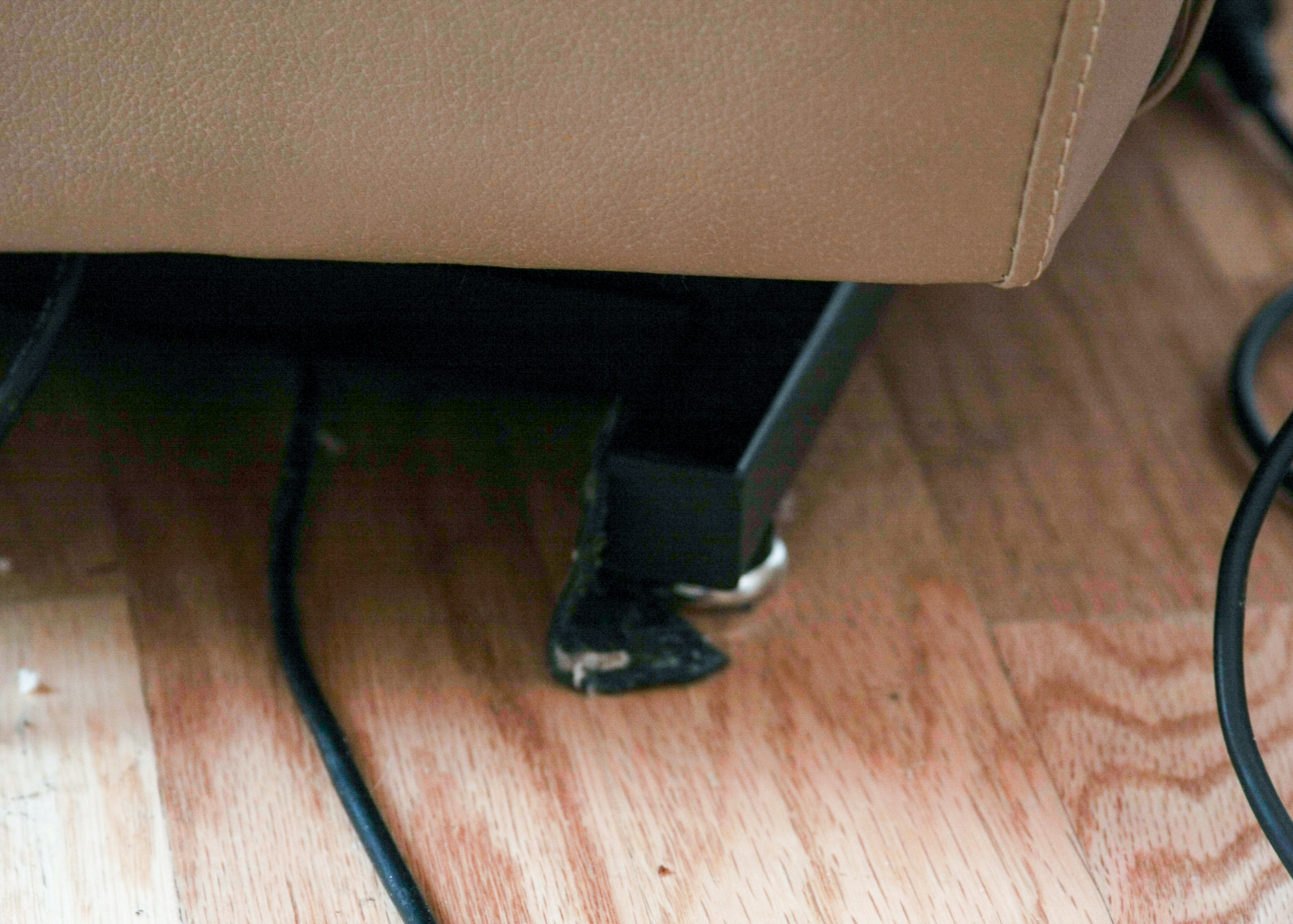 Motorized Leather Reclining Armchair