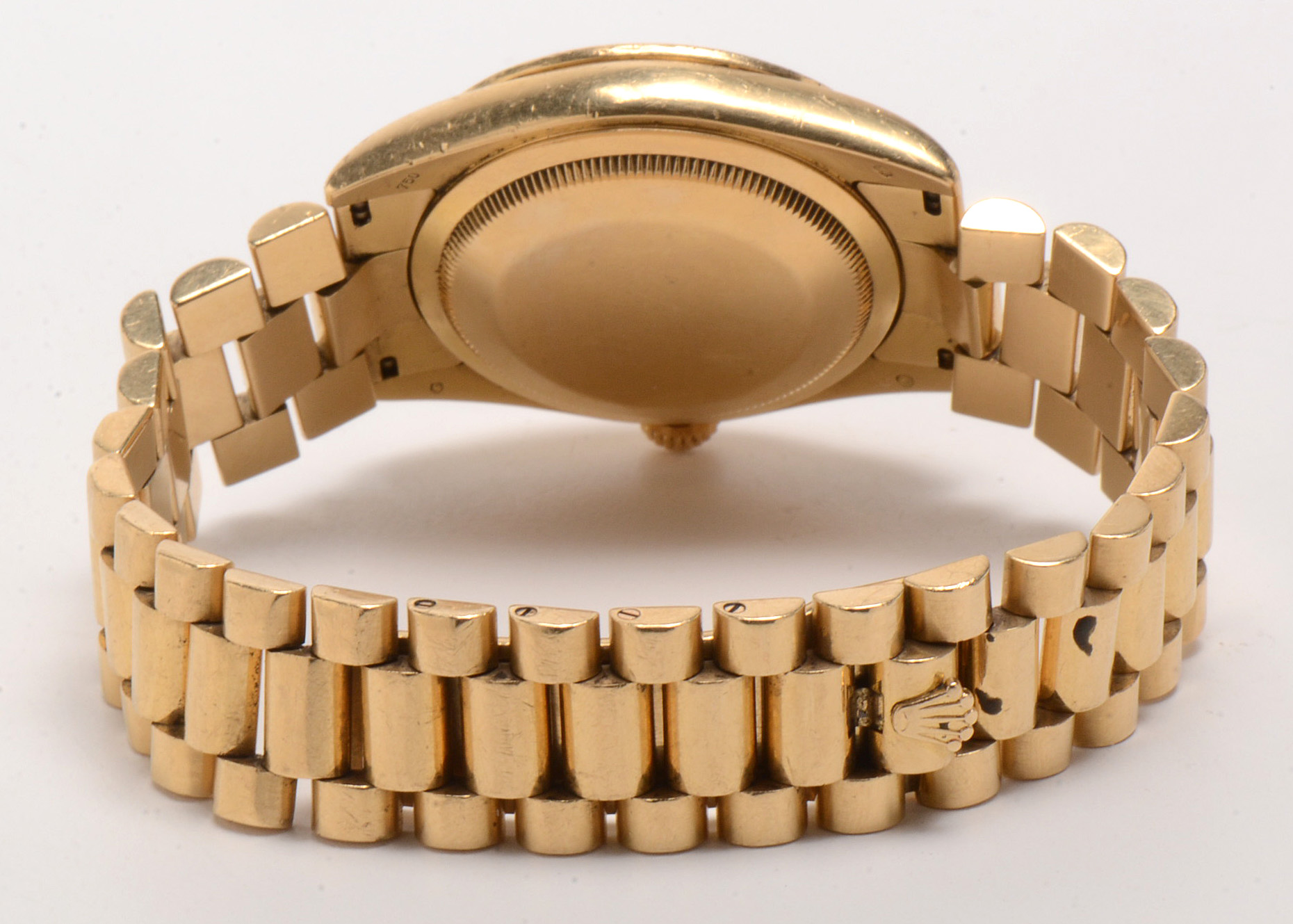 Rolex 18K Yellow Gold Diamond Day-Date President Watch