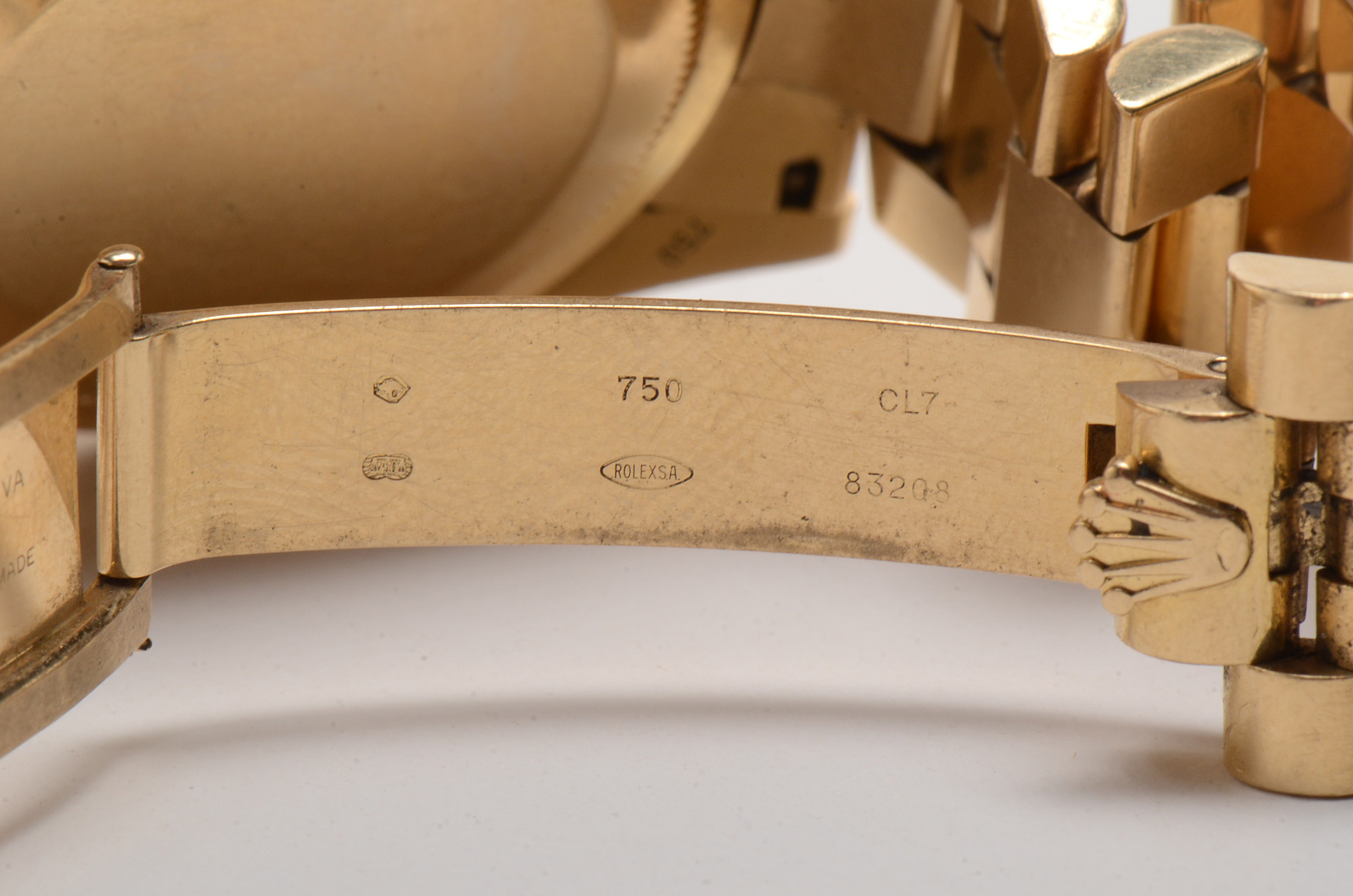 Rolex 18K Yellow Gold Diamond Day-Date President Watch