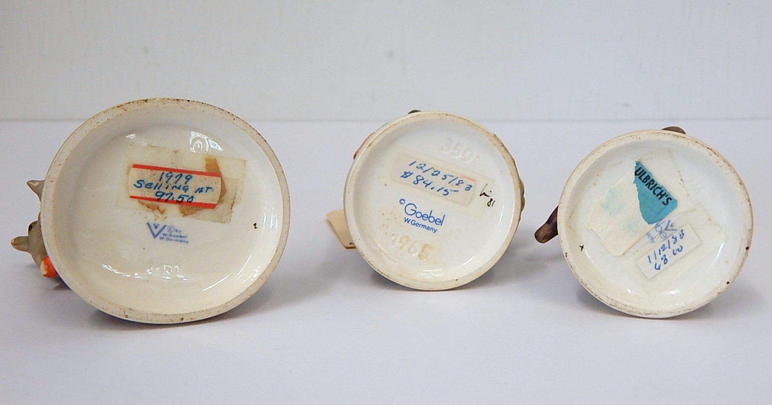 Seven M.I. Hummel Figurines