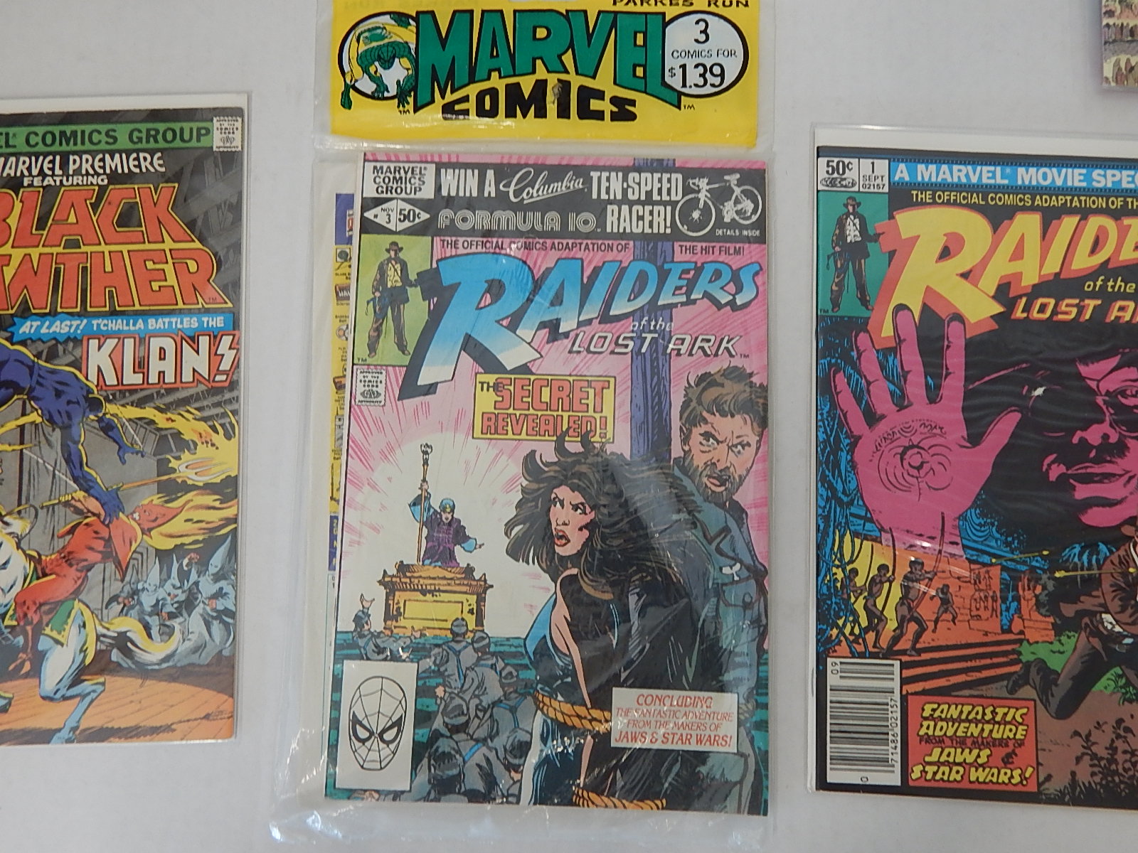 Comic Books Collection with "Indiana Jones", "Star Trek", and More