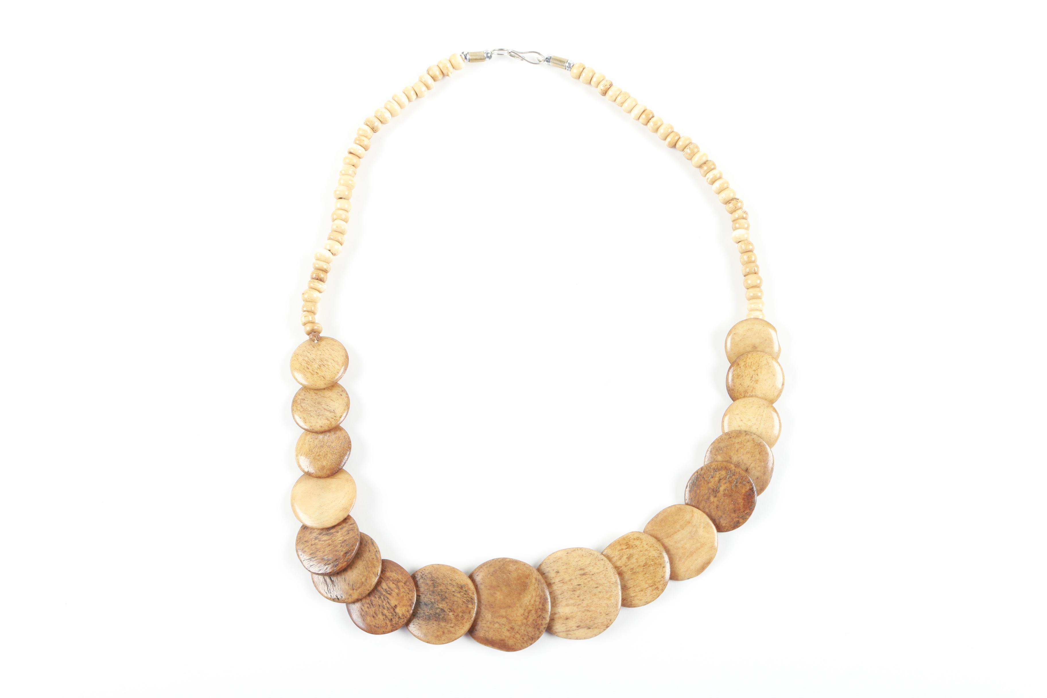 Beaded Necklaces and Multi-Chain Bracelet