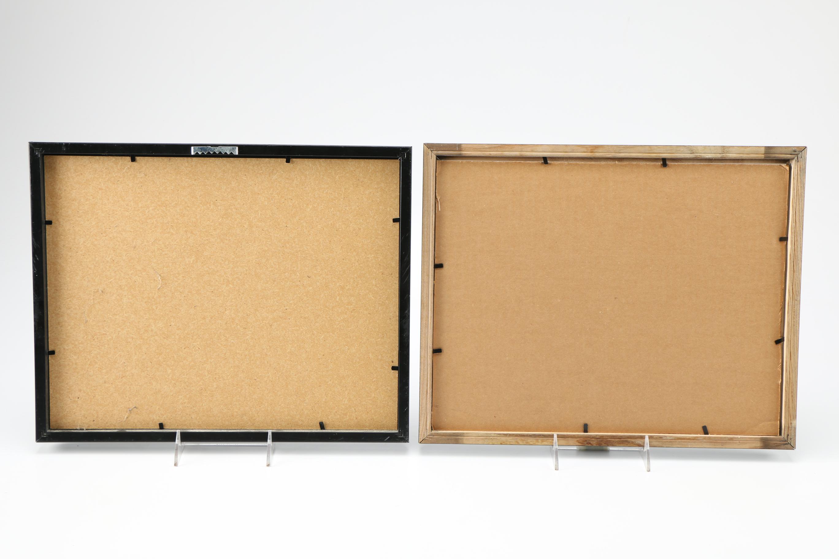 Four Offset Lithographs After Works by Van Gogh, Kandinsky, Escher and Dali