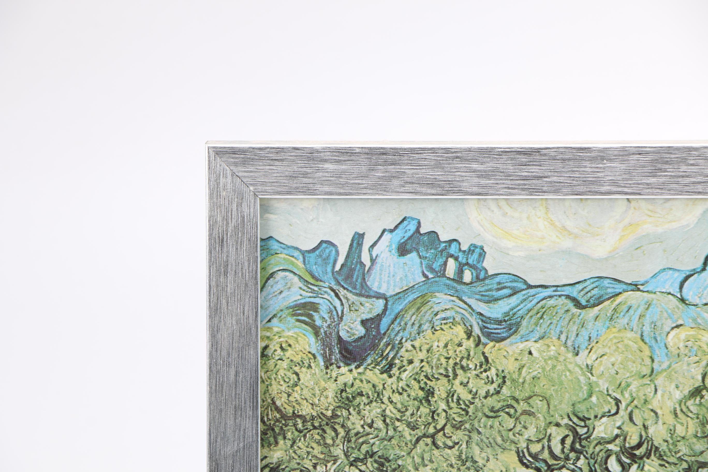 Four Offset Lithographs After Works by Van Gogh, Kandinsky, Escher and Dali