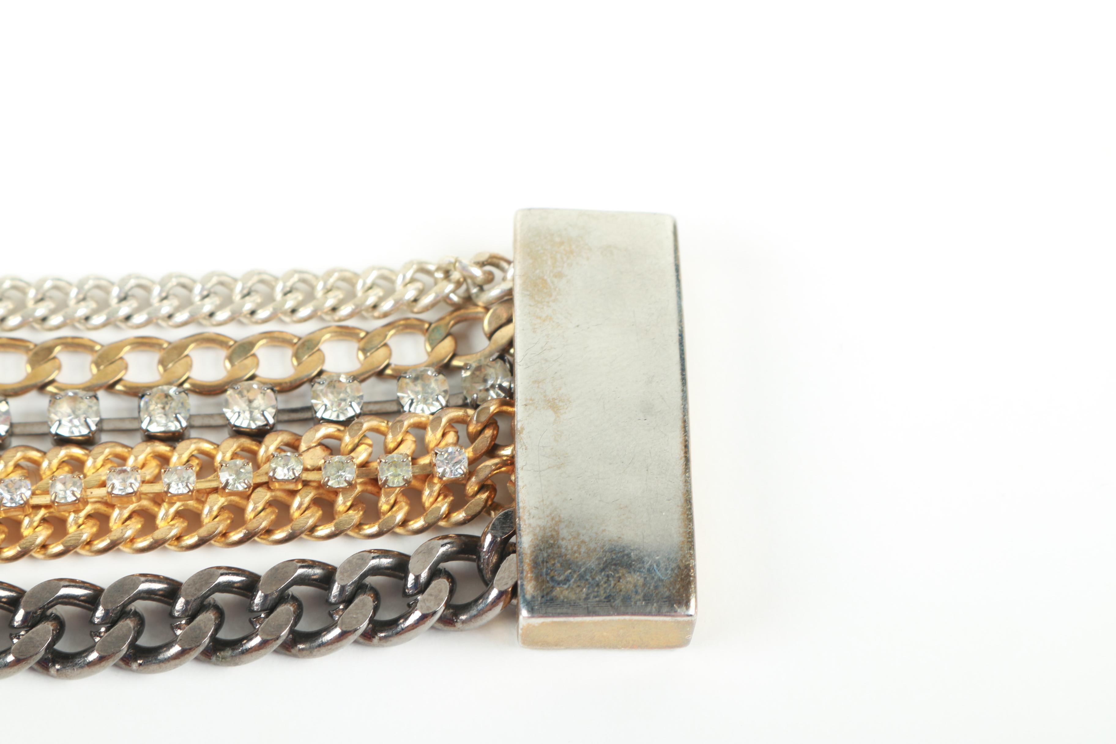 Beaded Necklaces and Multi-Chain Bracelet