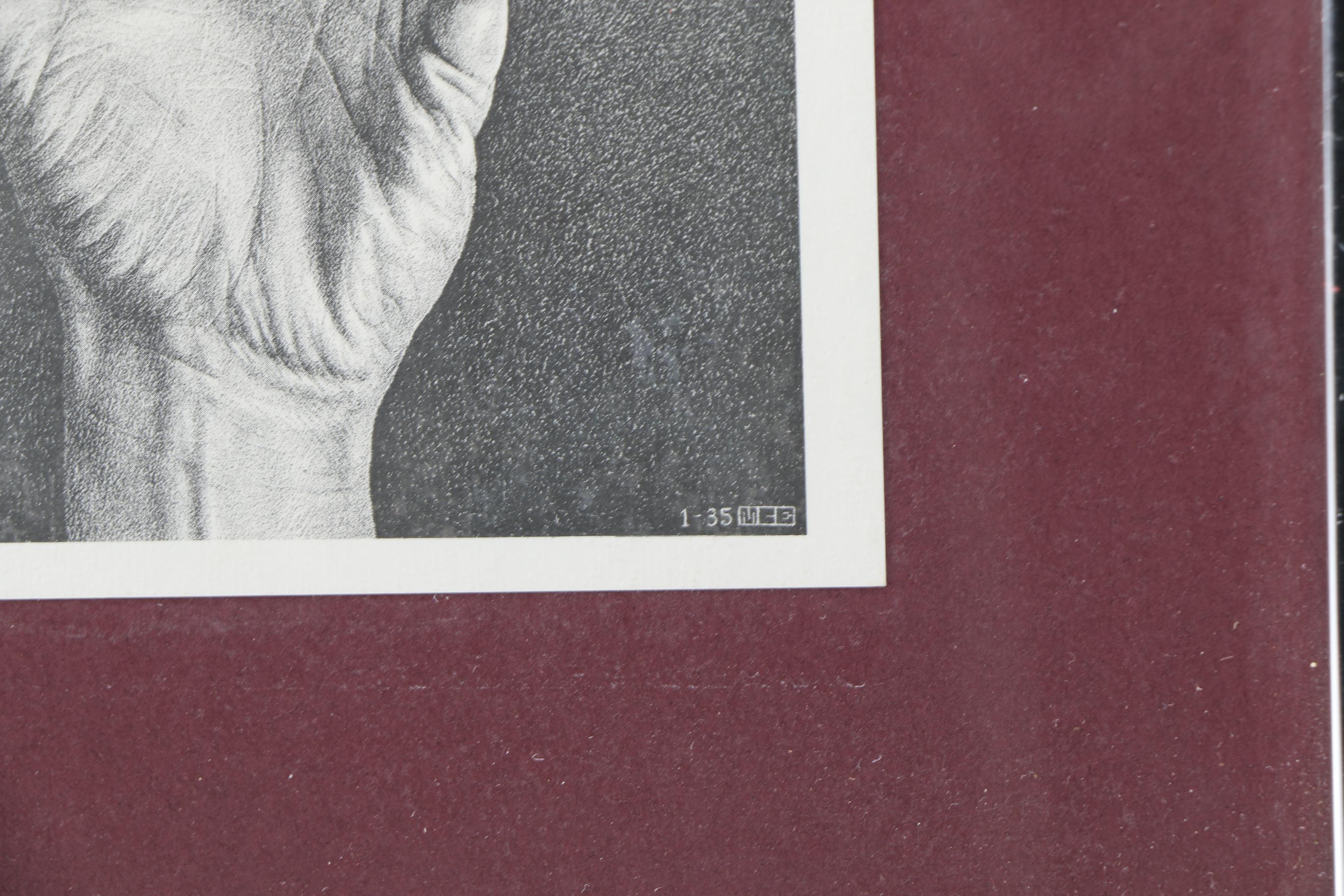 Four Offset Lithographs After Works by Van Gogh, Kandinsky, Escher and Dali