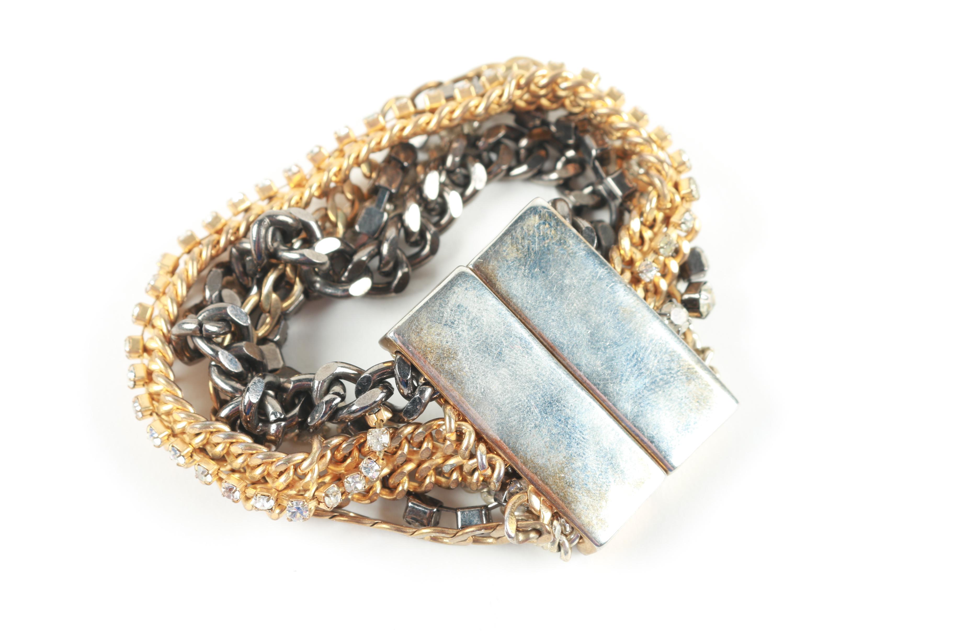 Beaded Necklaces and Multi-Chain Bracelet