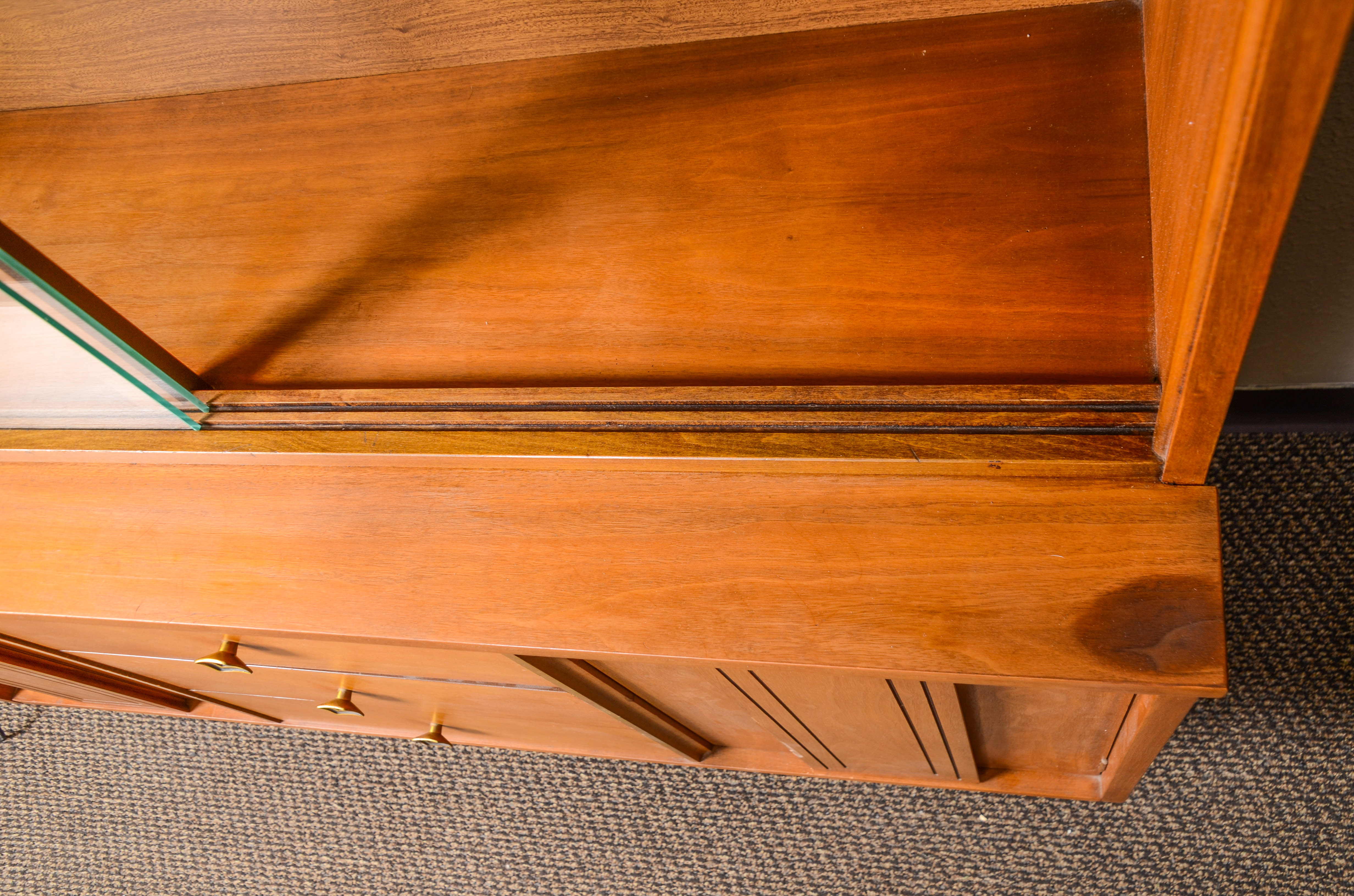 Mid Century Modern Style Hutch by Stanley Furniture