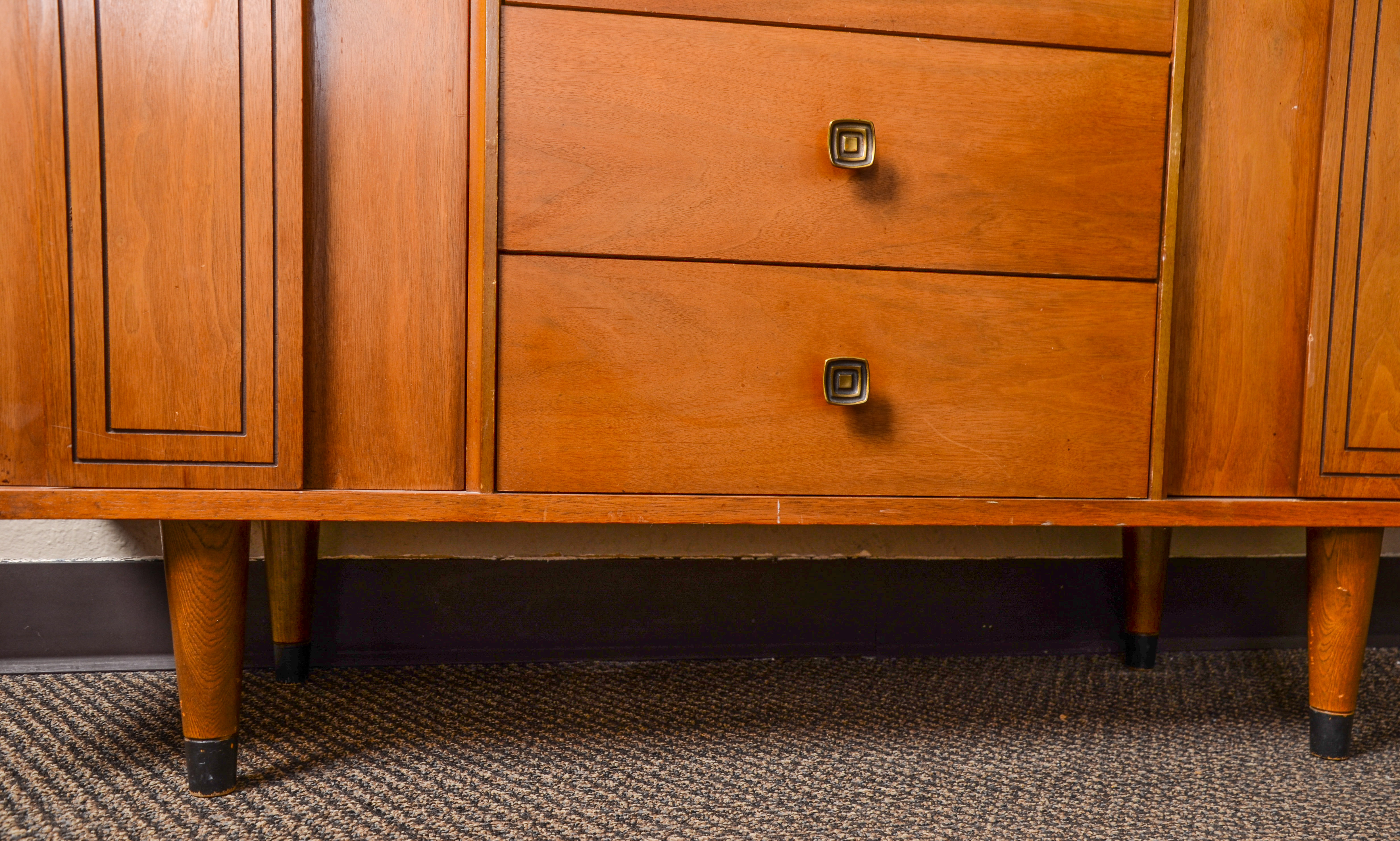 Mid Century Modern Style Hutch by Stanley Furniture