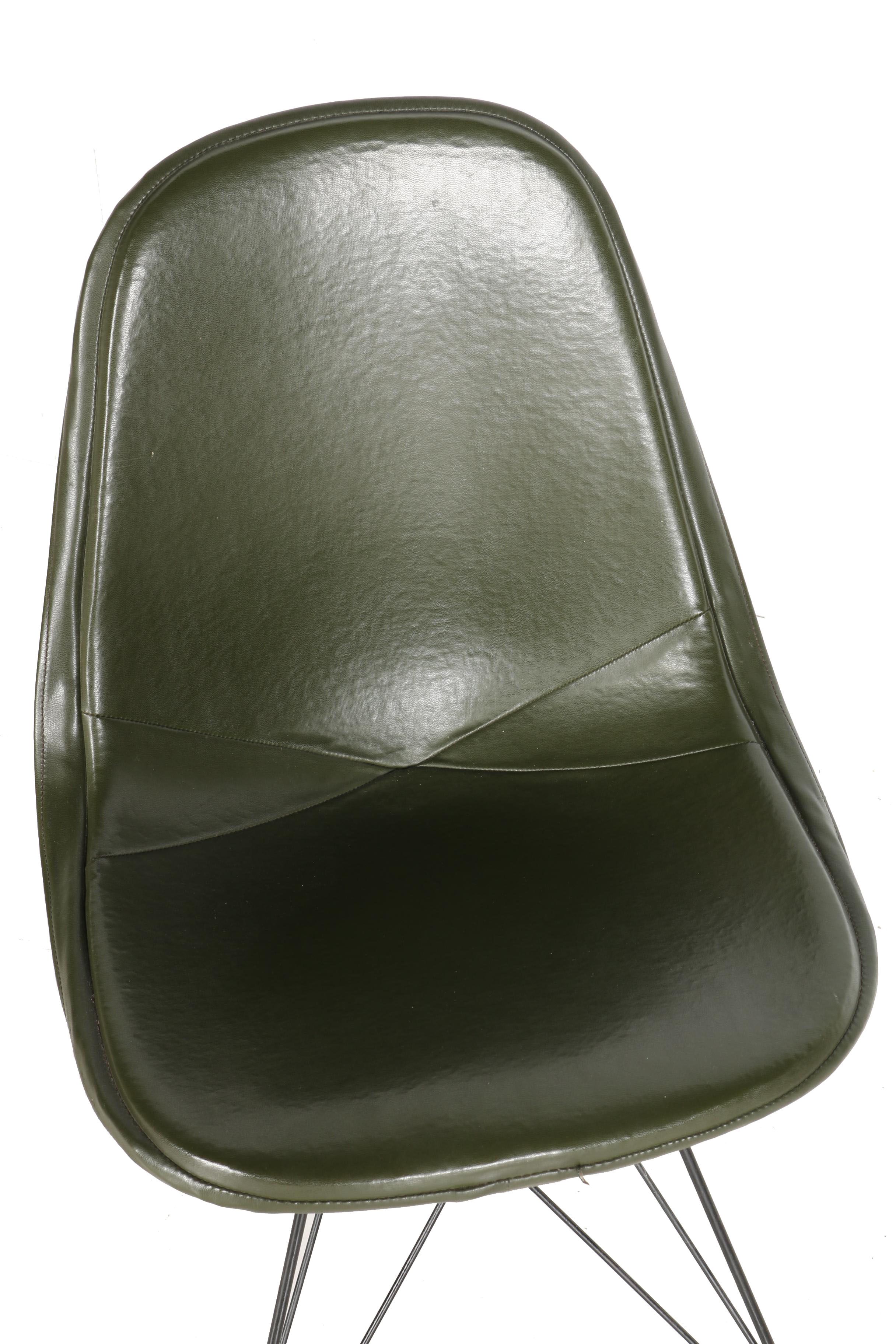 Mid Century Modern "DKR-1" Wire Chair by Eames for Herman Miller With Provenance