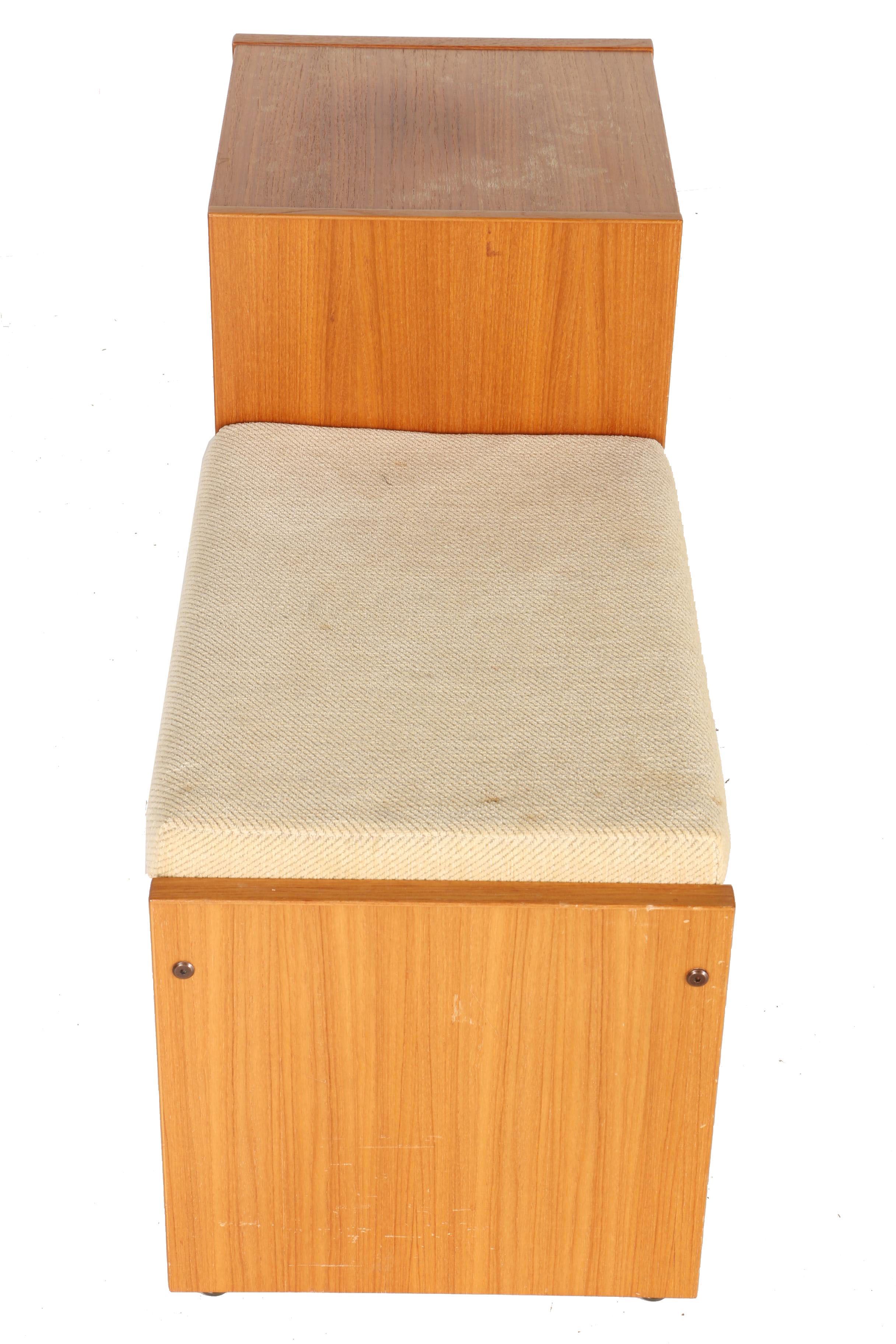 Danish Modern Phone Bench by House of Denmark