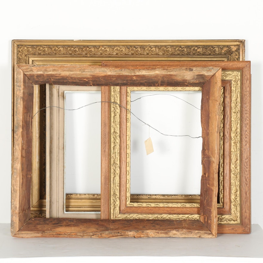 Group of Wooden Frames