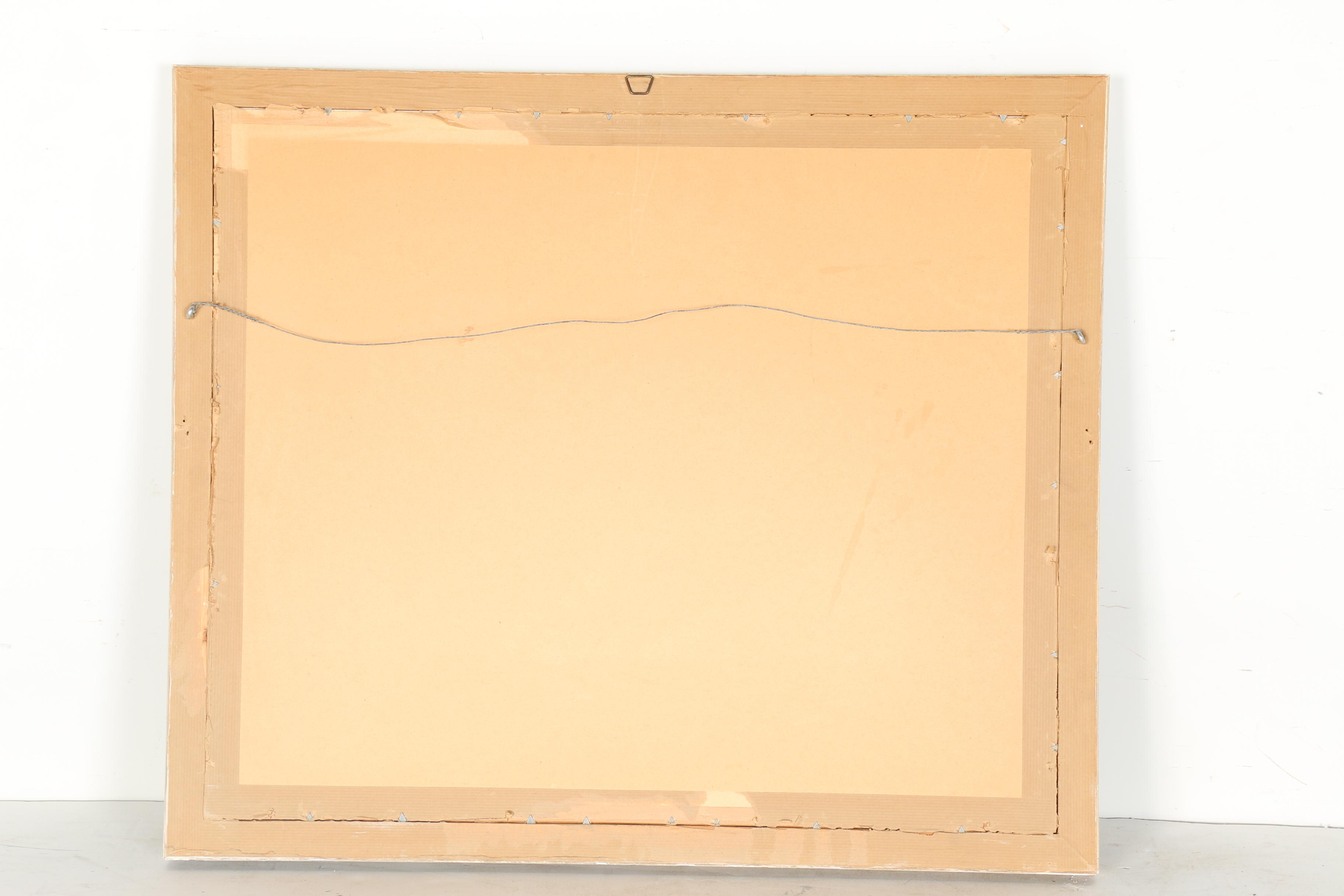 Ernst Springer 1960s Floral Watercolor on Paper