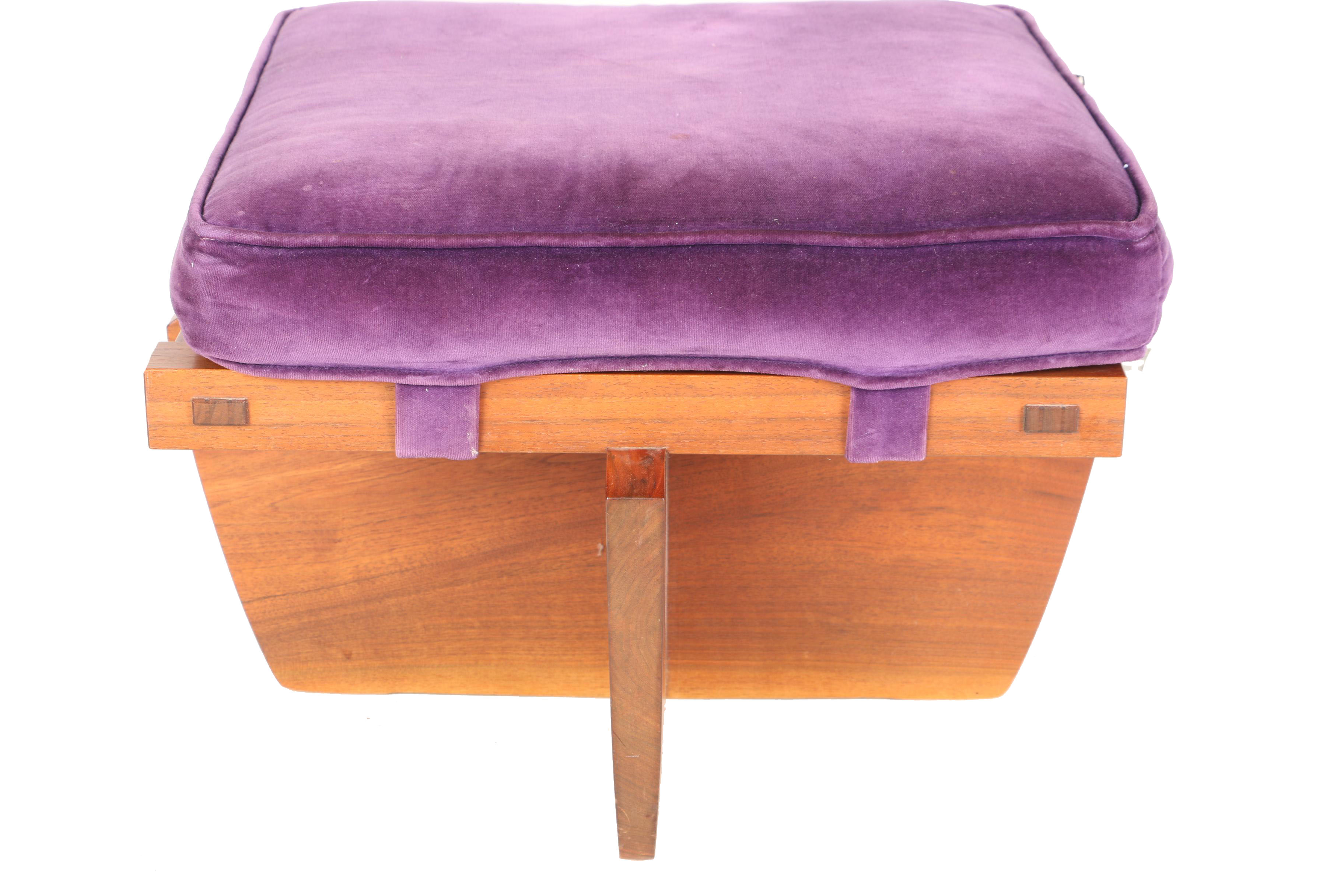 Vintage George Nakashima Ottoman With Provenance
