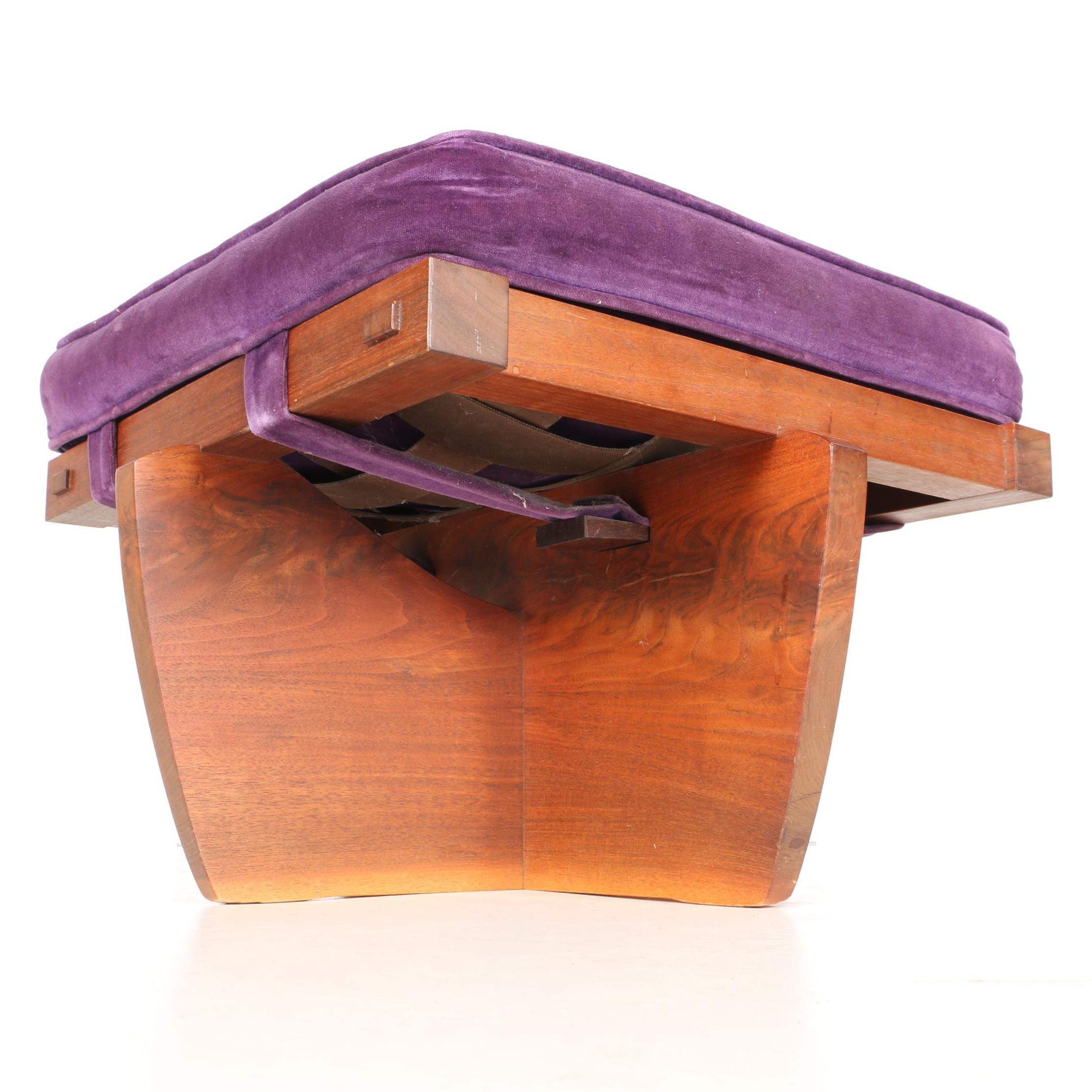 Vintage George Nakashima Ottoman With Provenance