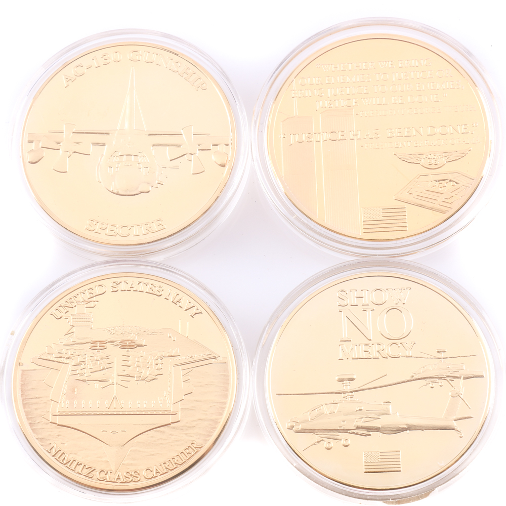 Sixteen Commemorative Military Medals