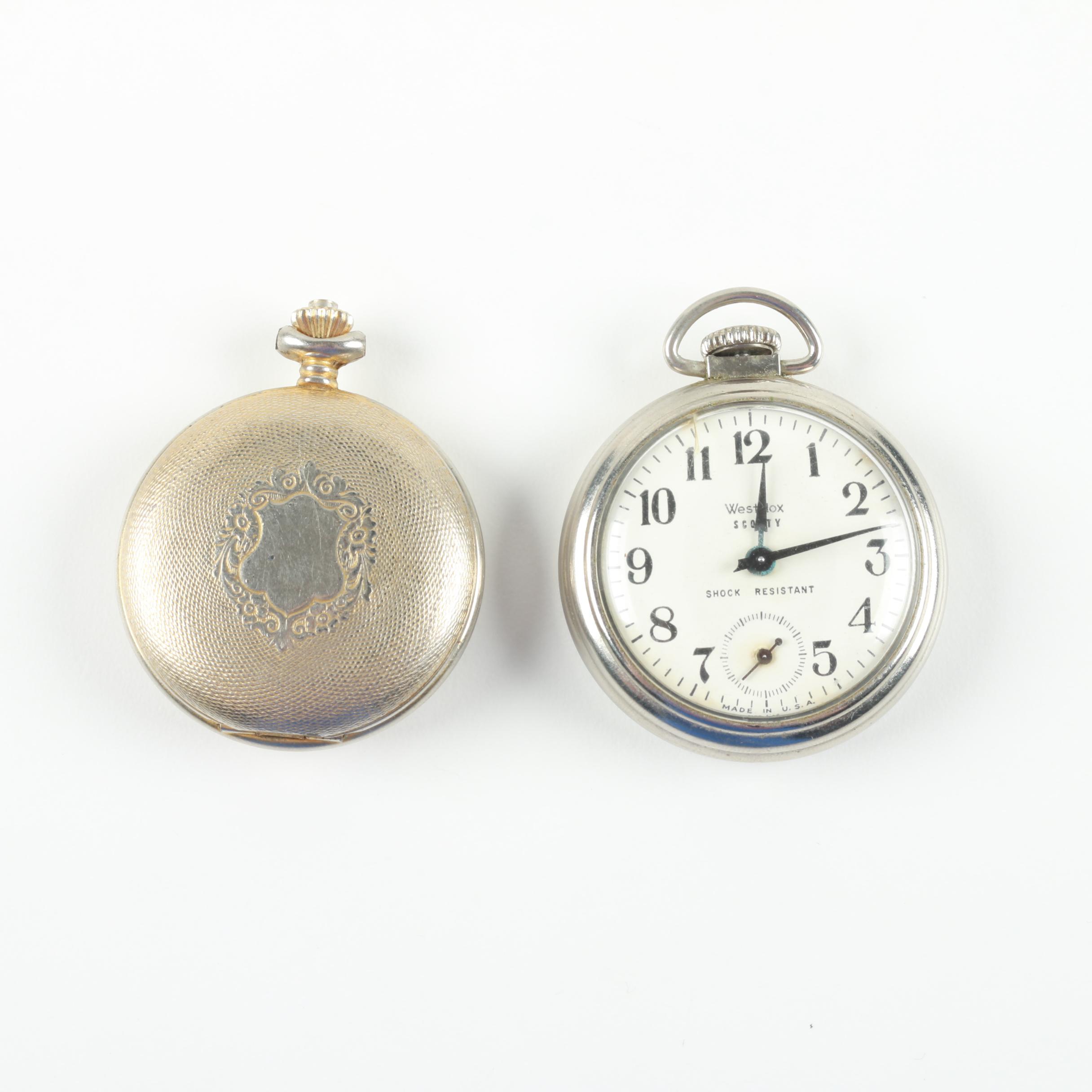 Pair of Vintage Pocket Watches