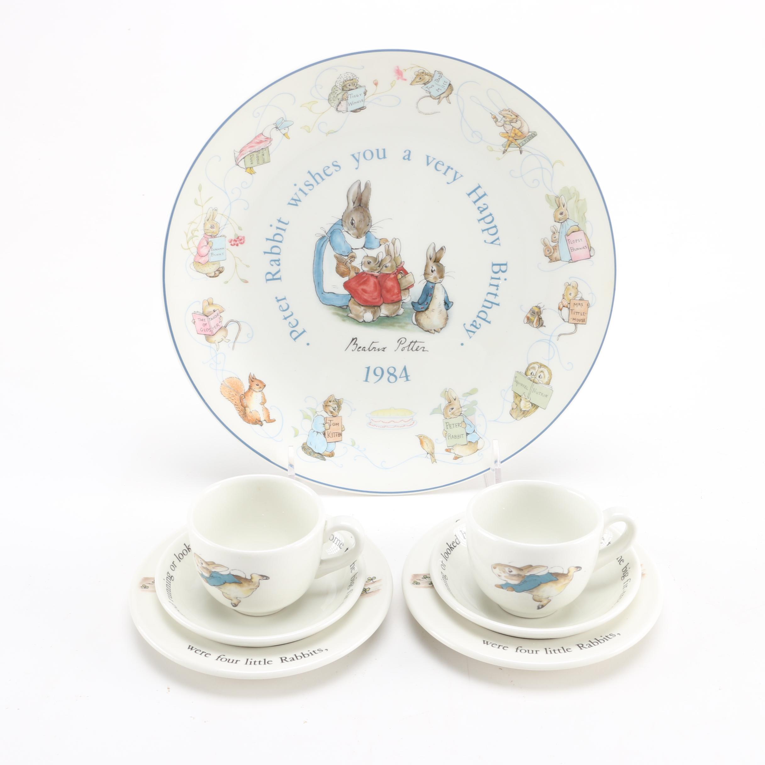 Wedgwood Peter Rabbit Children's Set