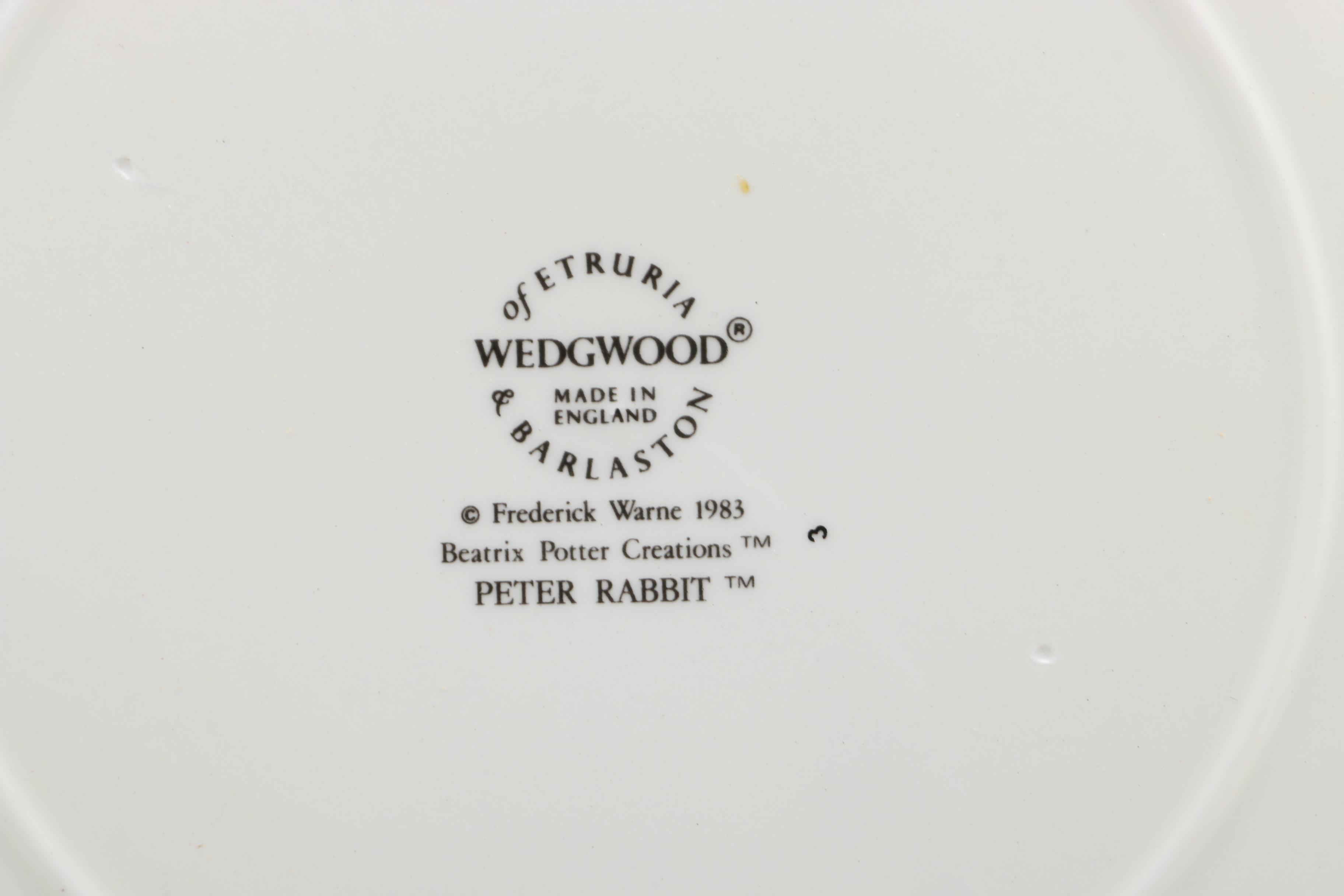 Wedgwood Peter Rabbit Children's Set