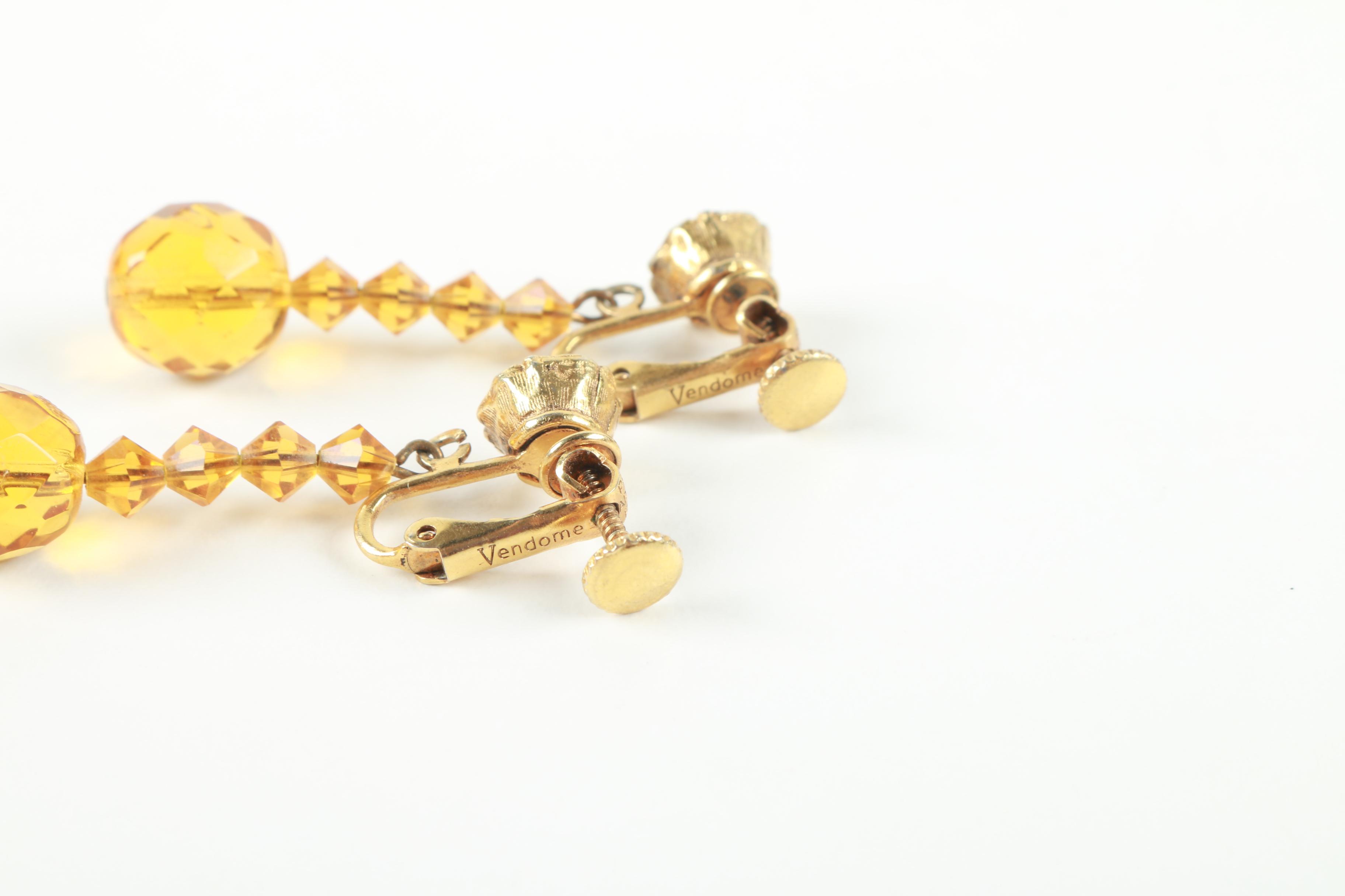 Vintage Beaded and Rhinestone Costume Jewelry