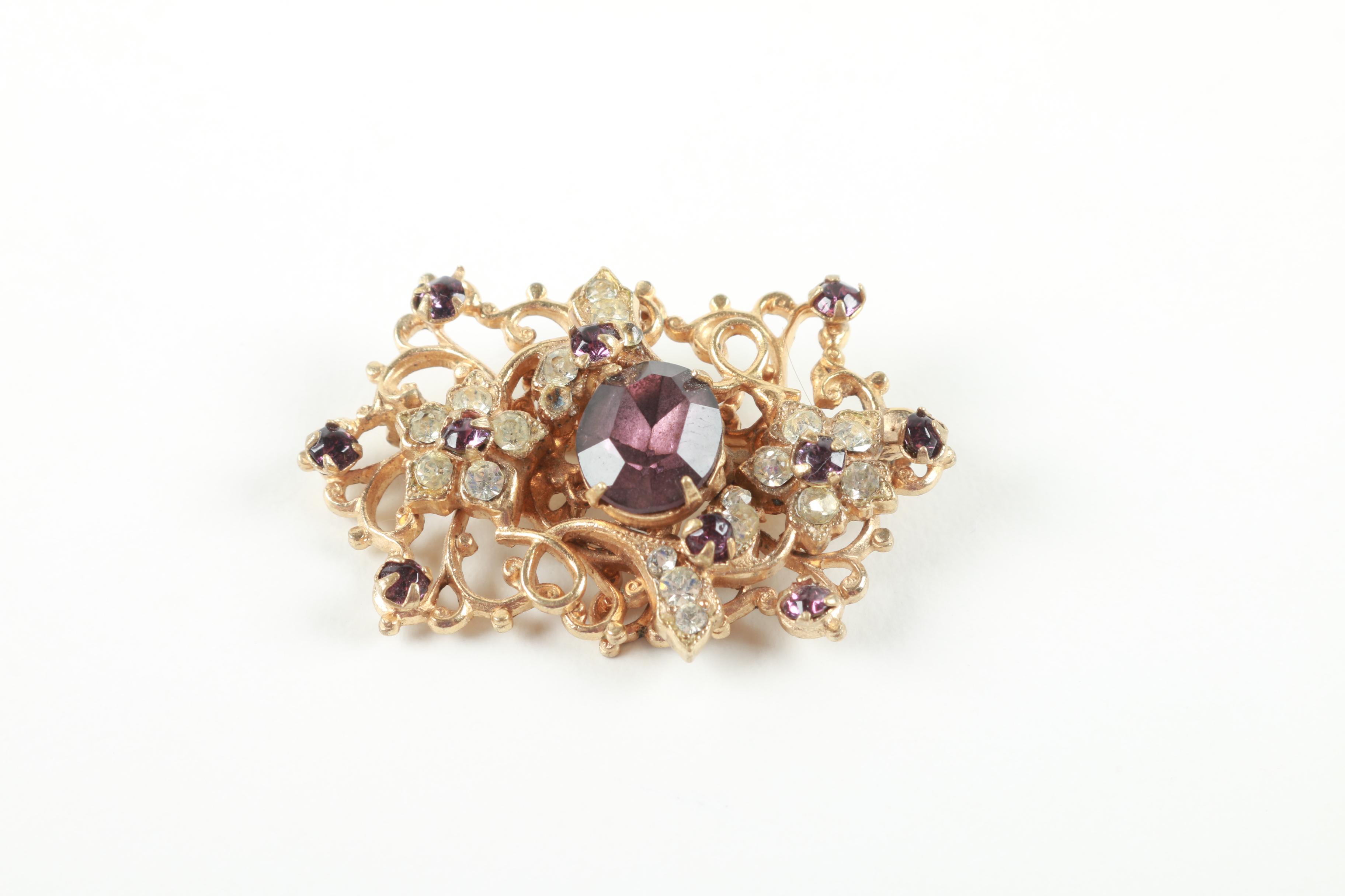 Vintage Beaded and Rhinestone Costume Jewelry