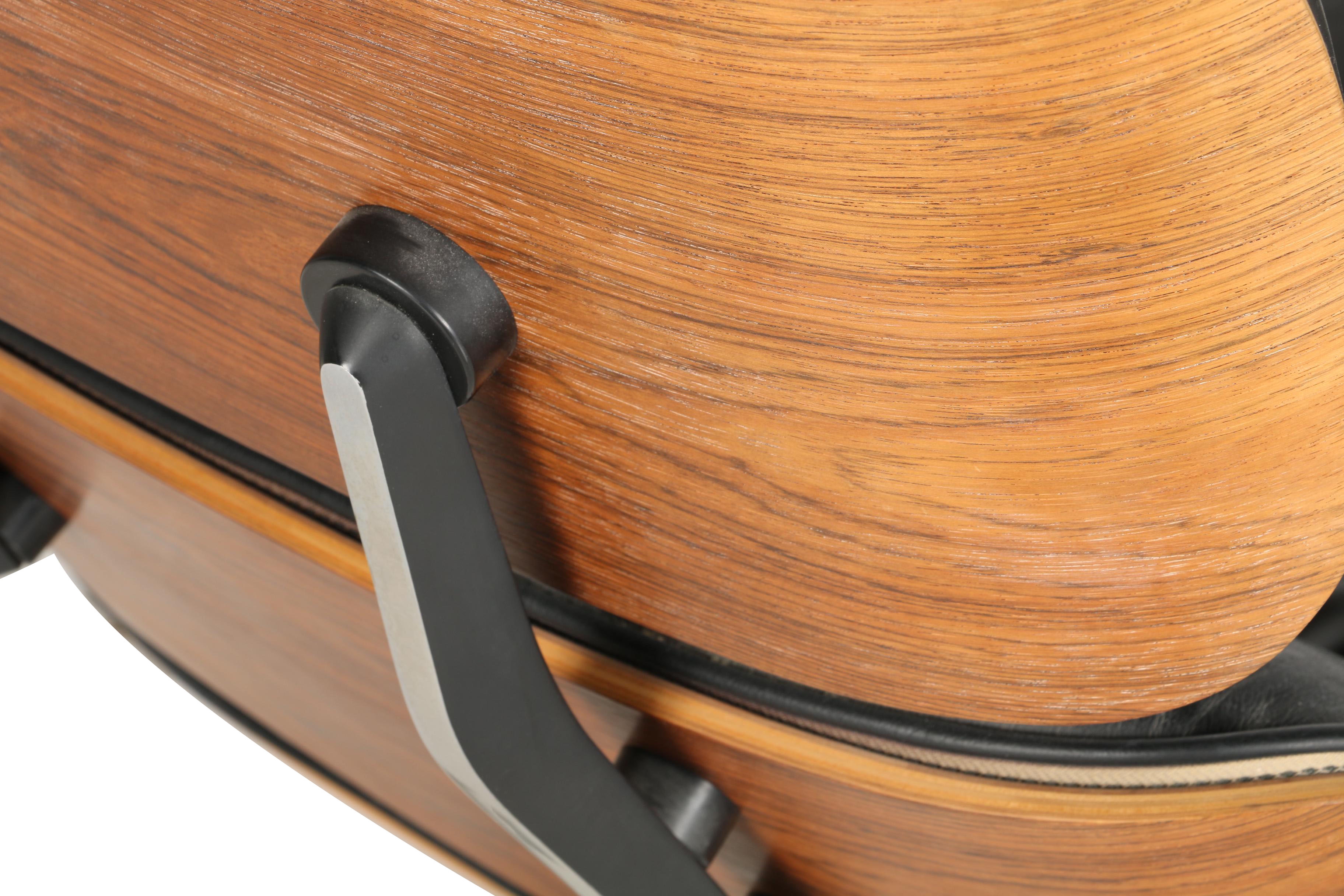 Charles and Ray Eames Leather Chair and Ottoman for Herman Miller