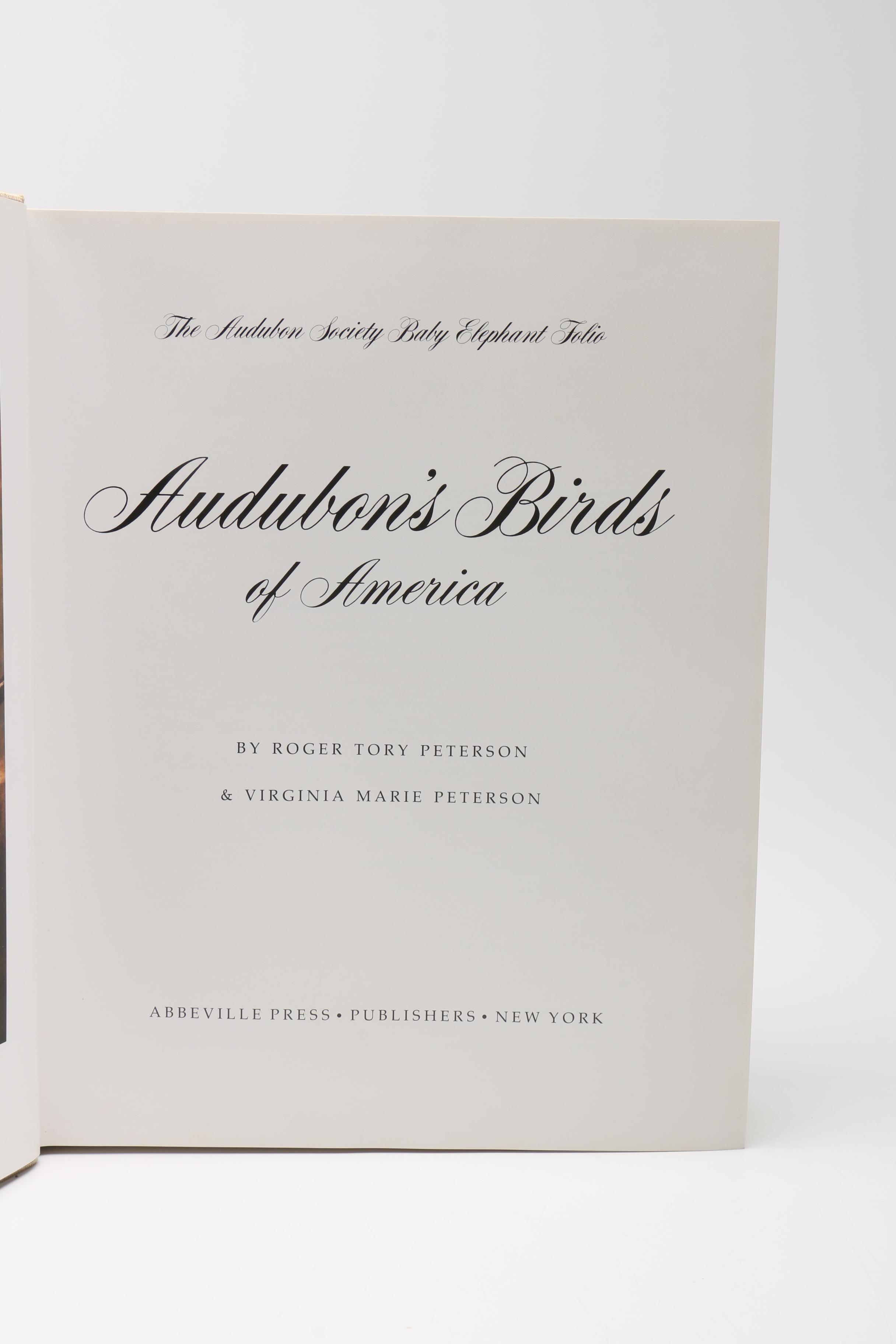 1981 “Audubon's Birds of America” by Roger Tory Peterson & Virginia Marie Peterson