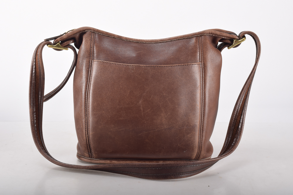 Vintage Coach Leather Handbag