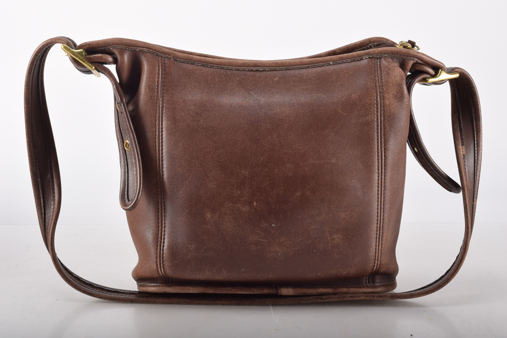 Vintage Coach Leather Handbag
