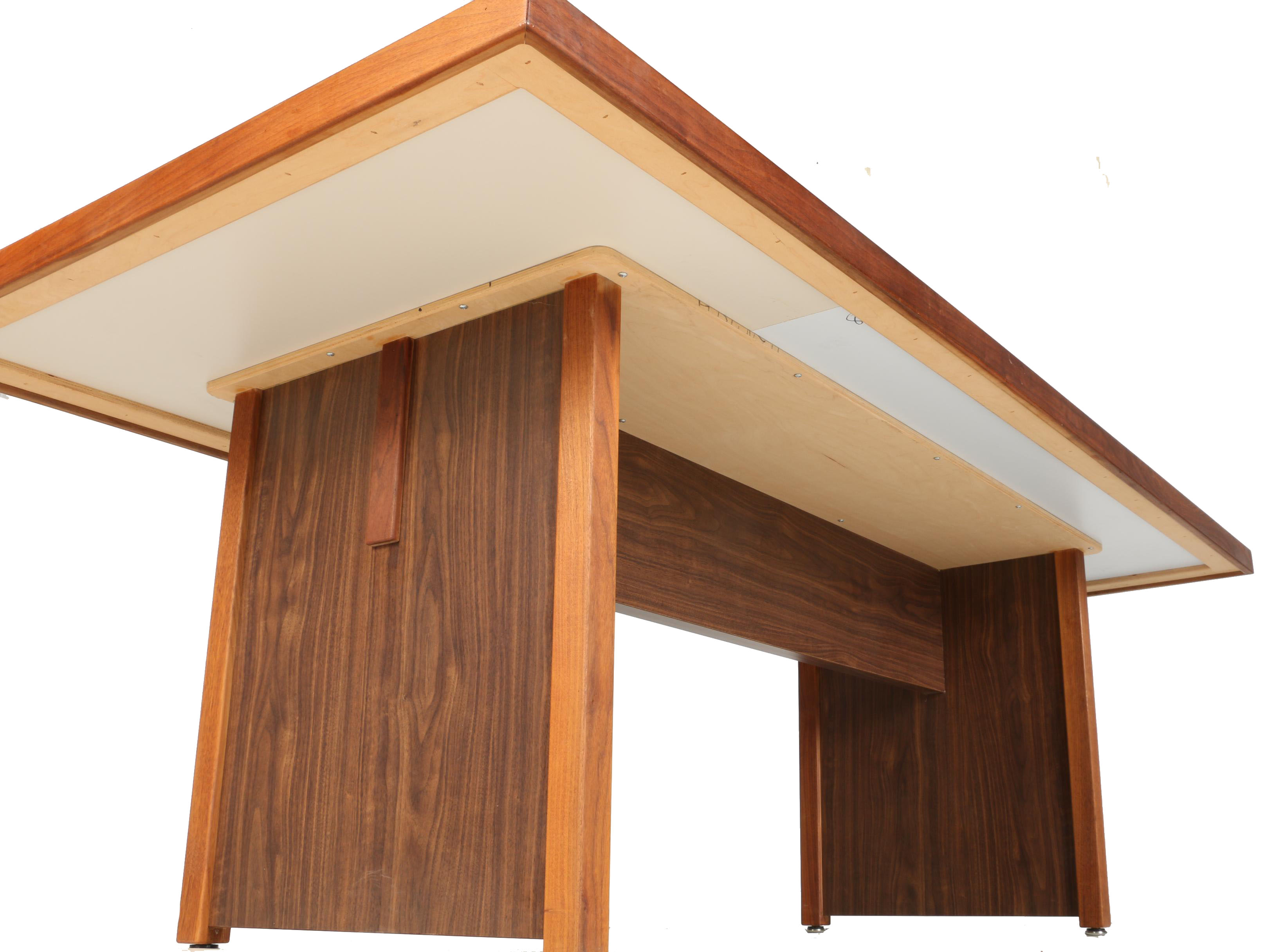 Modernist Robert Metcalf Designed Double-Pedestal Dining Table