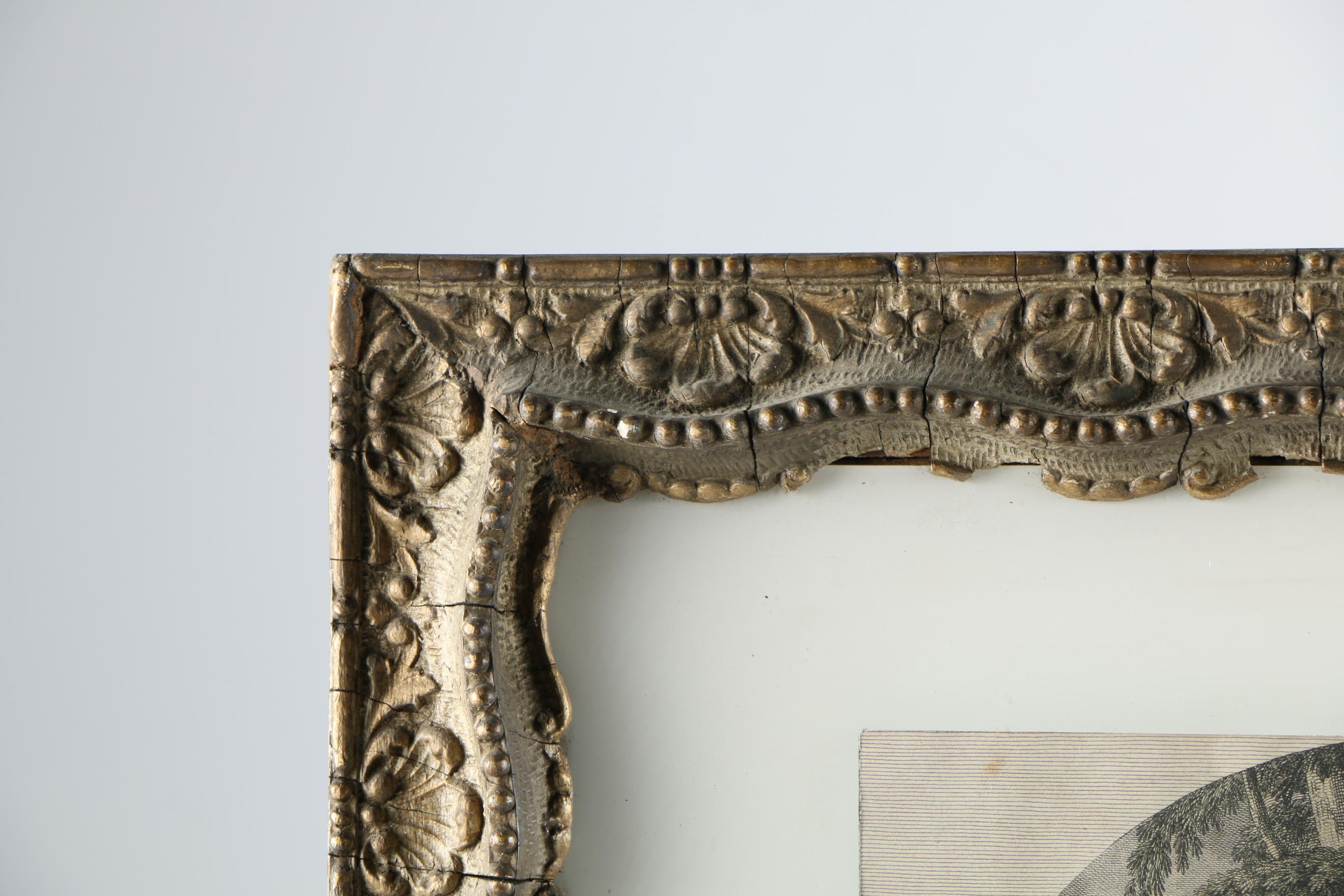 Engraving "The Muse Urania" and Lithograph "The Lute Player"