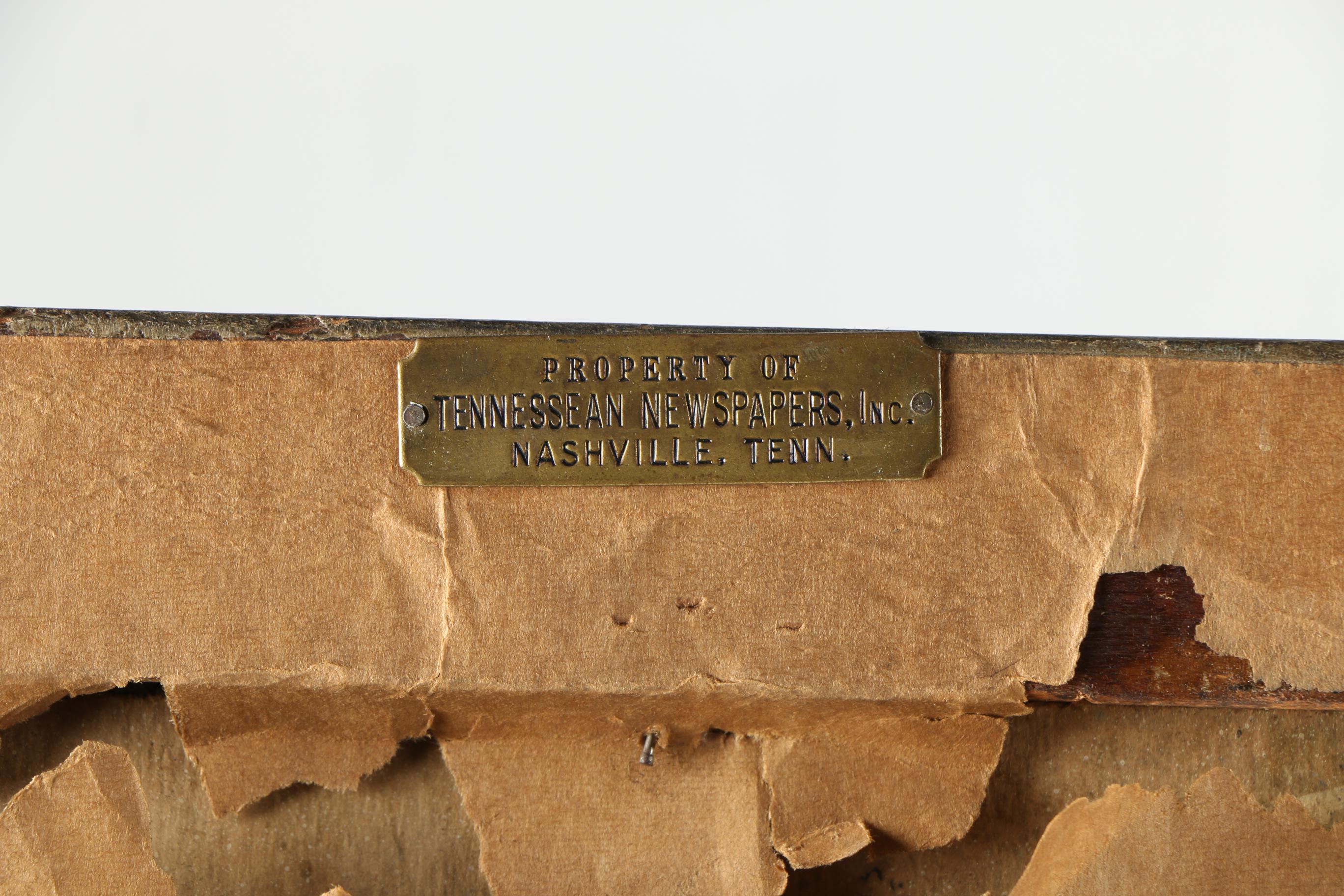 Engraving "The Muse Urania" and Lithograph "The Lute Player"