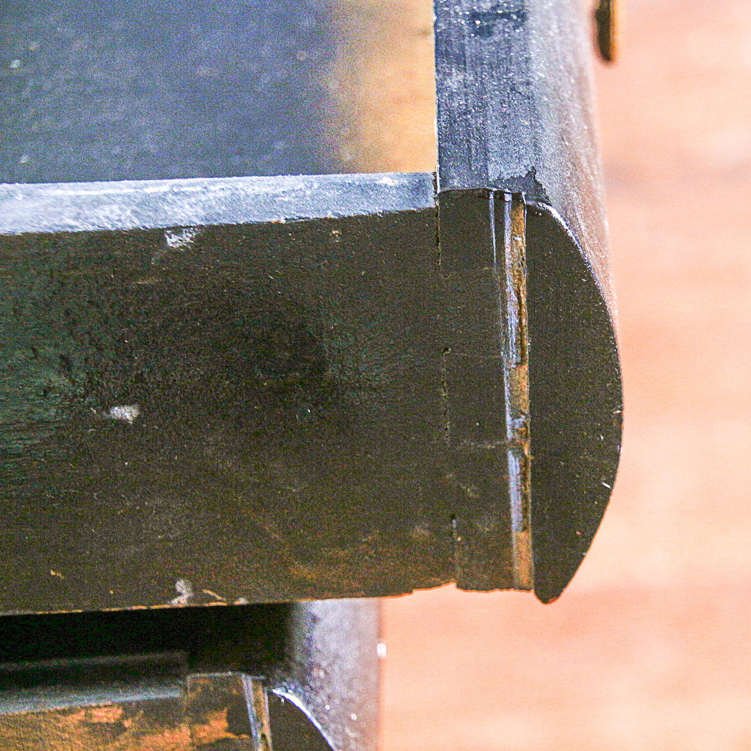 Vintage Sheraton Style Two-Drawer Work Table