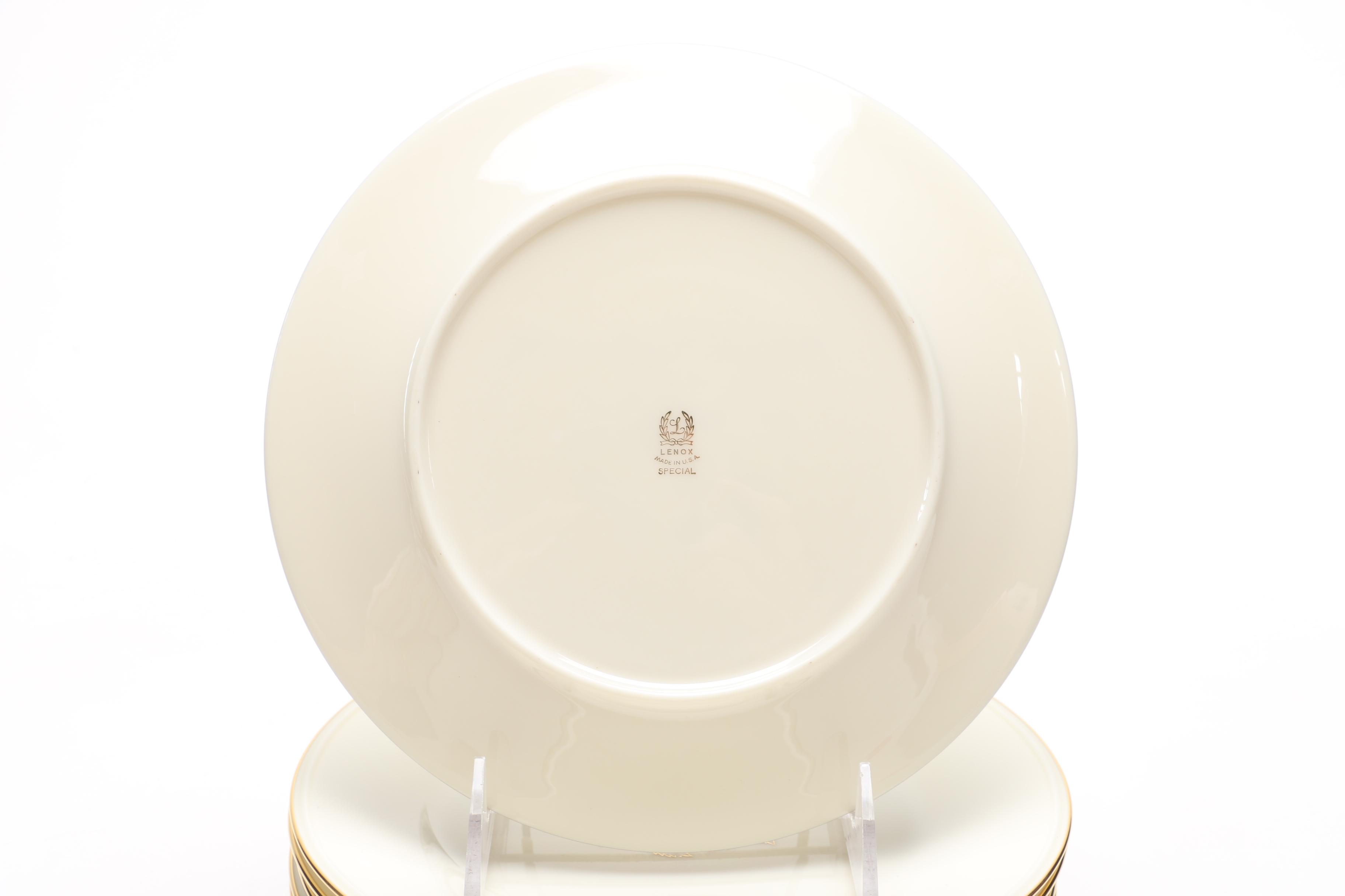 Lenox "Special" and "Eternal" Tableware