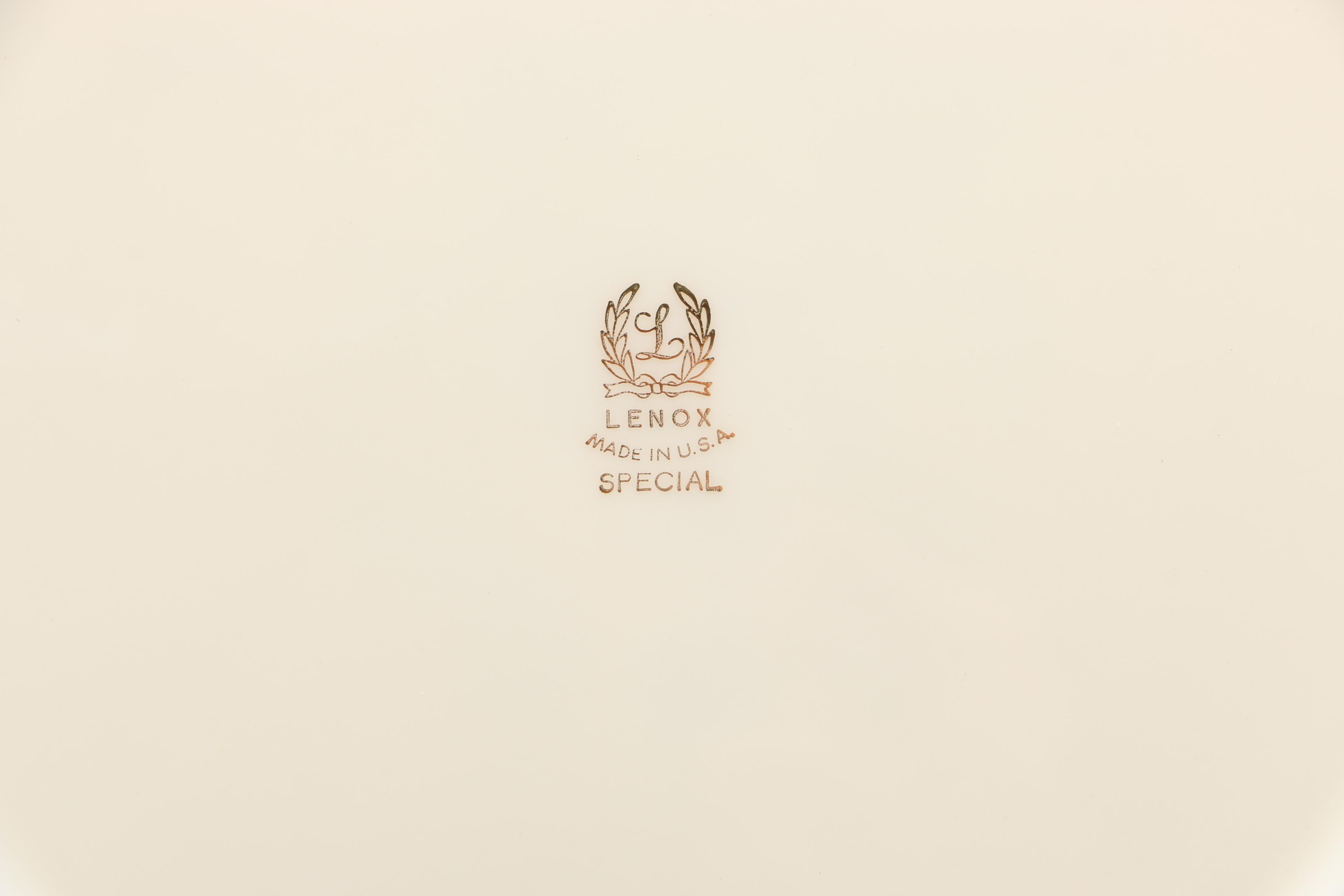 Lenox "Special" and "Eternal" Tableware