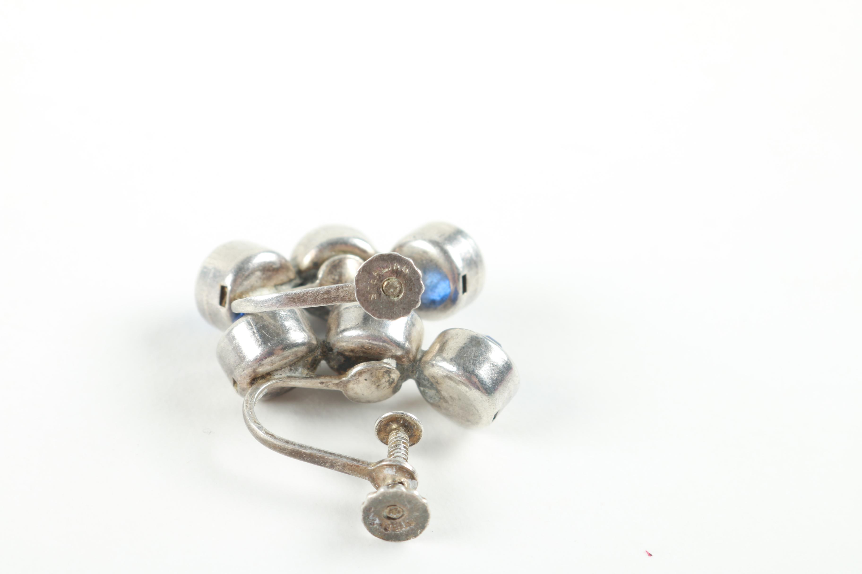 Rhinestone Costume Jewelry Including Faux Pearls