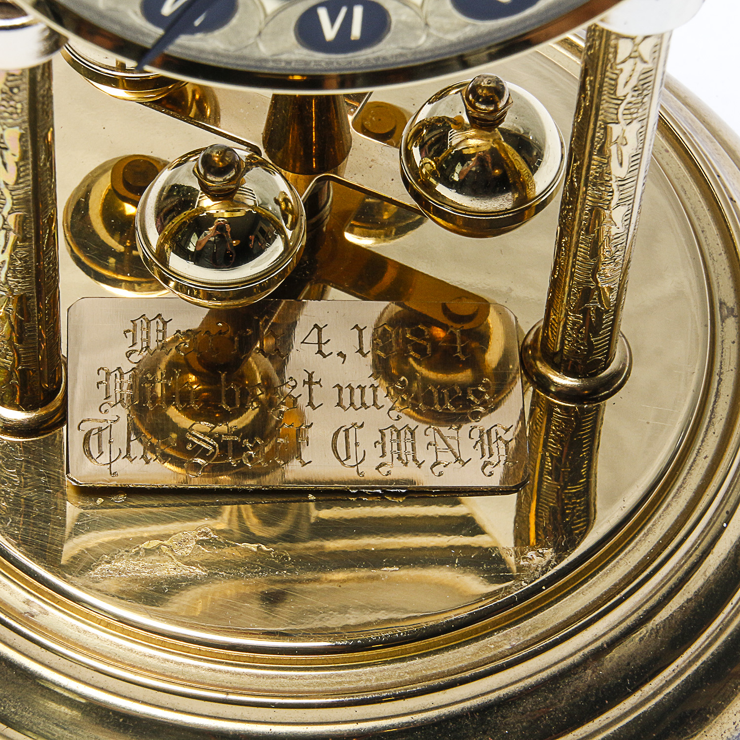 Bulova Anniversary Clock