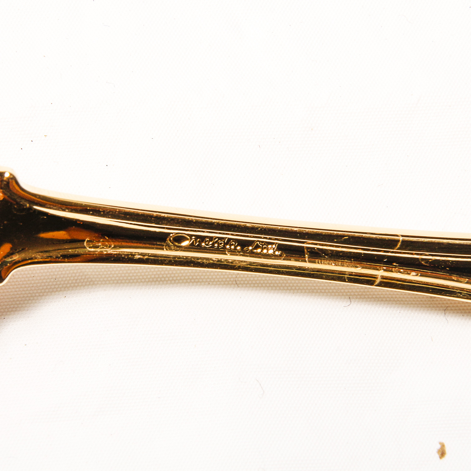 Set of Oneida Gold Plated Flatware