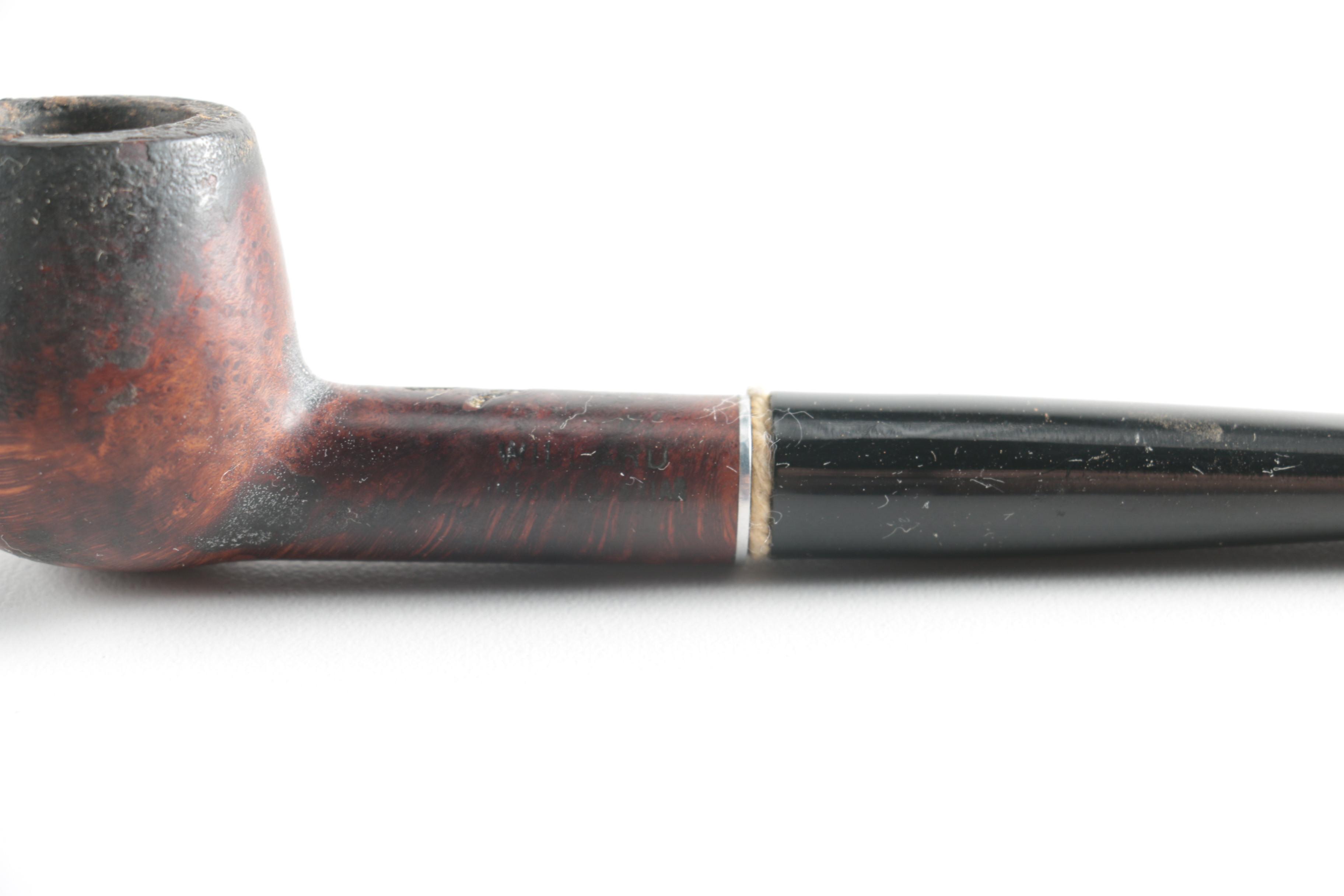 Pipes, Stands and Copper Tone Jar