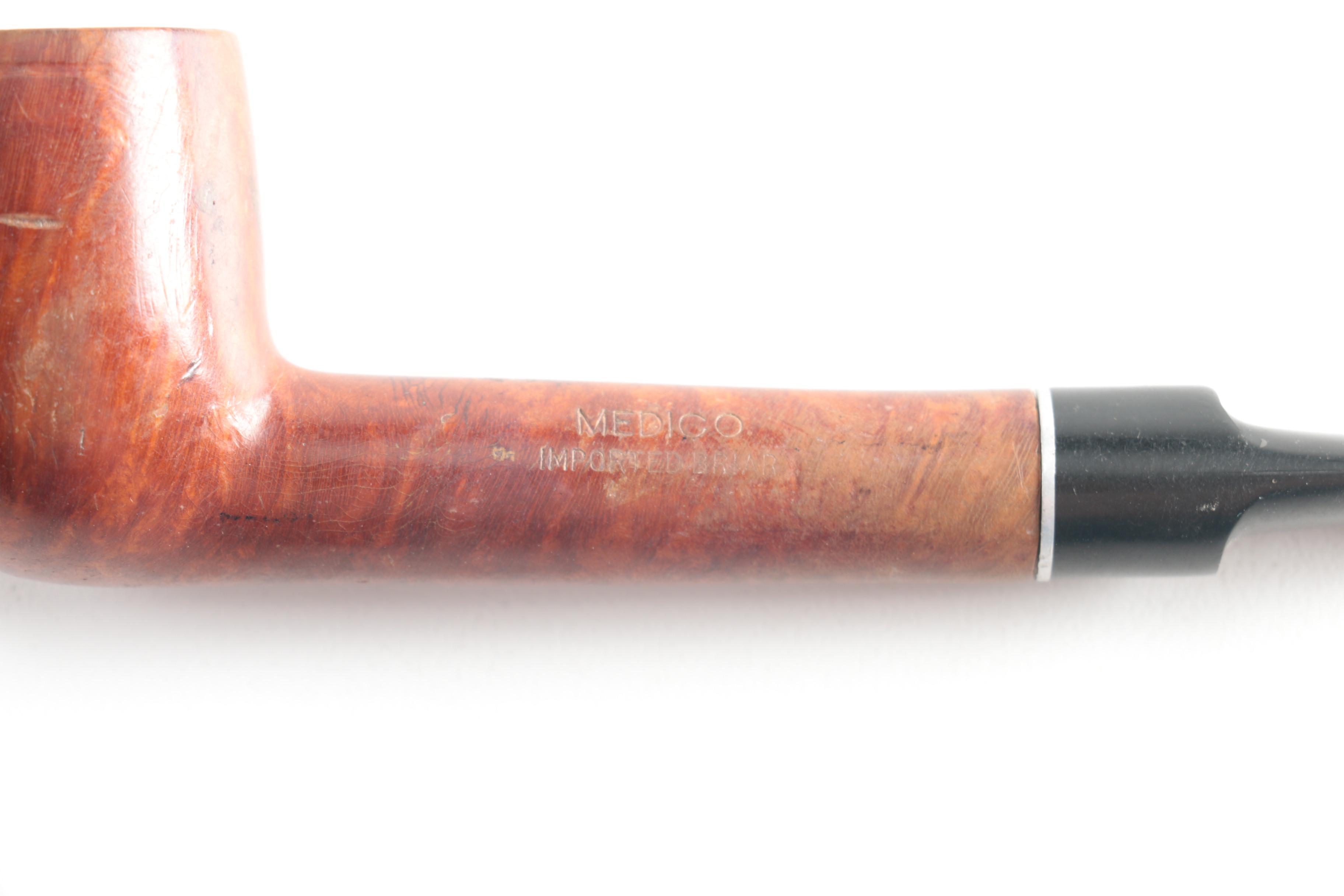 Pipes, Stands and Copper Tone Jar