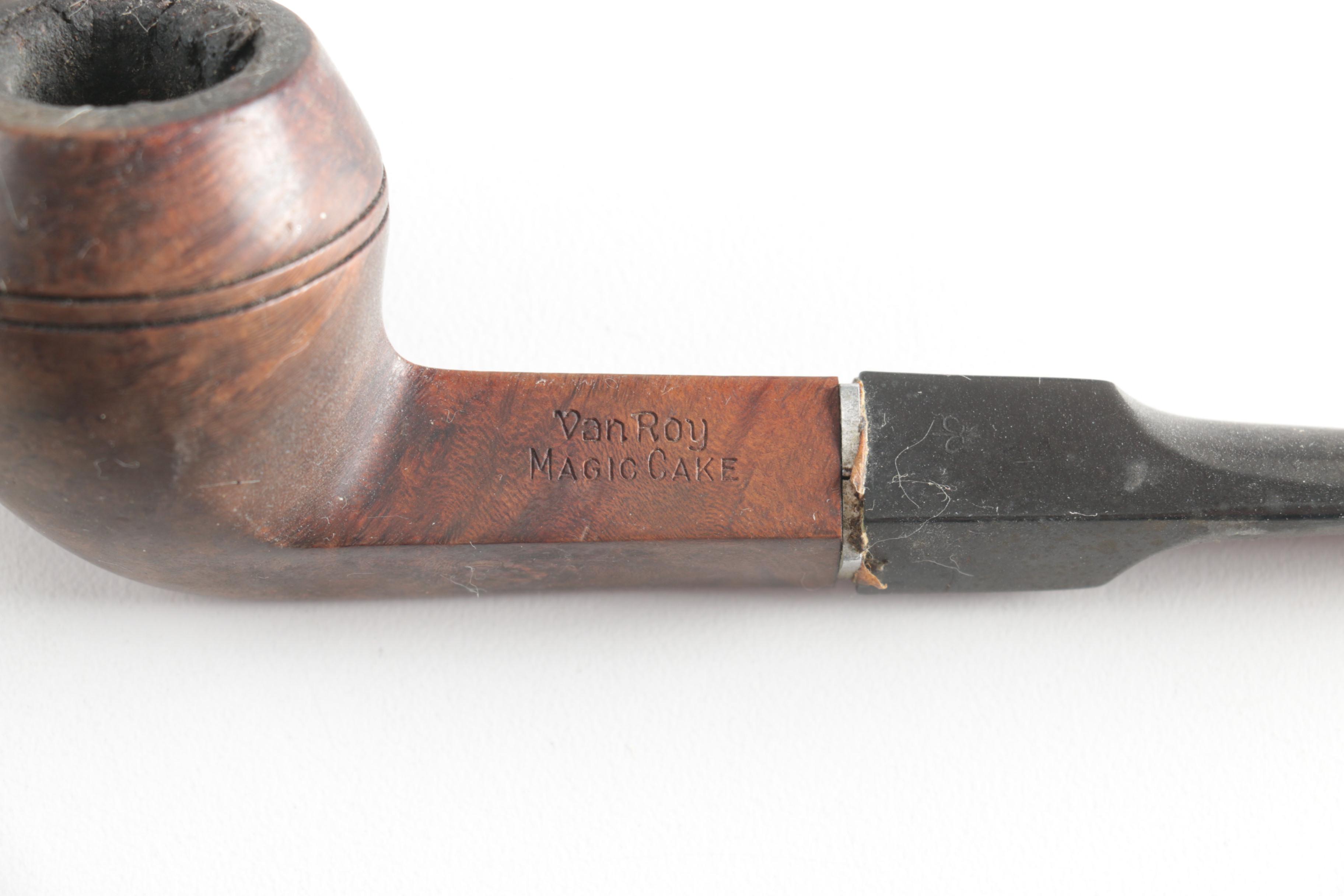 Pipes, Stands and Copper Tone Jar