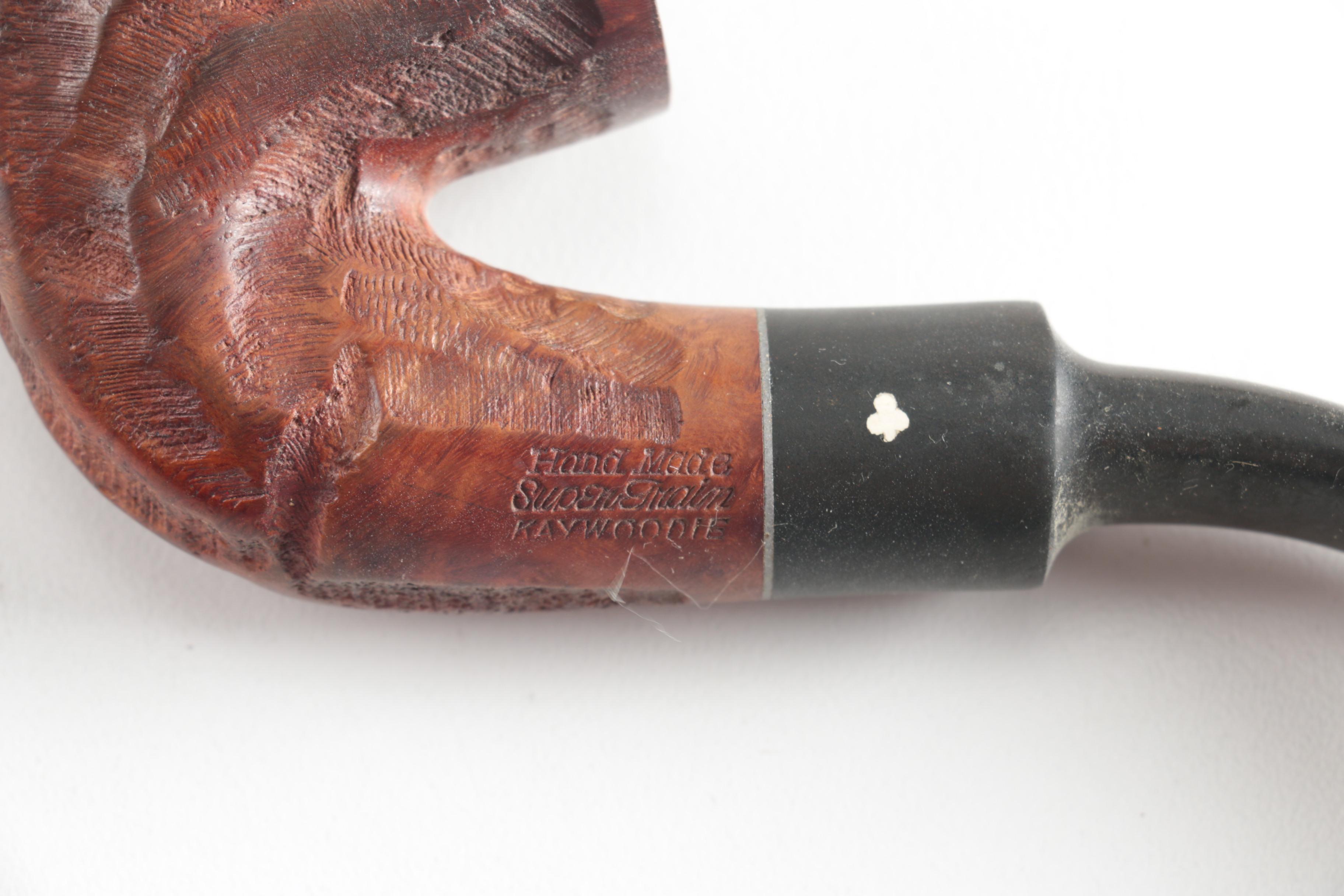 Pipes, Stands and Copper Tone Jar