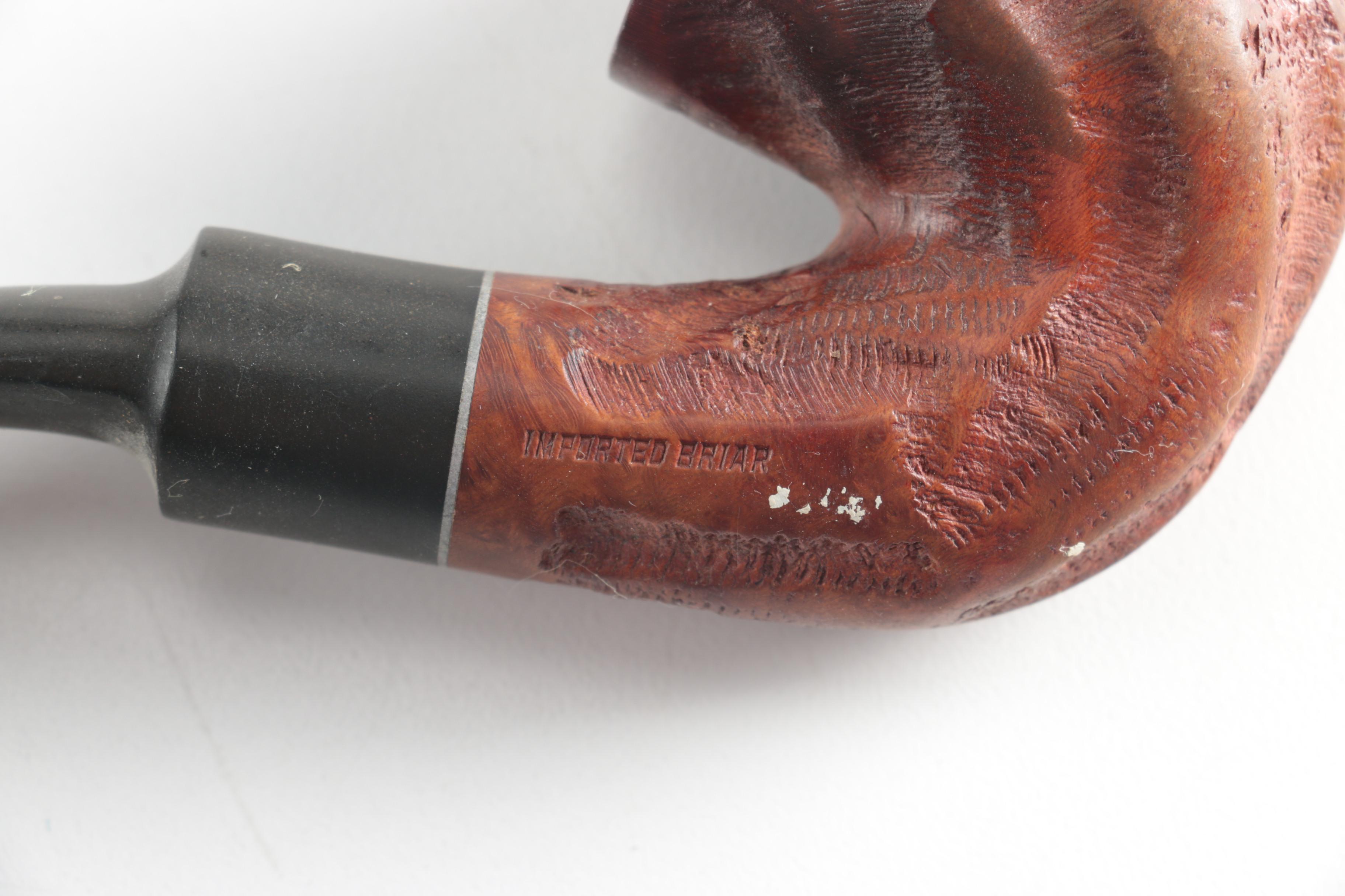 Pipes, Stands and Copper Tone Jar