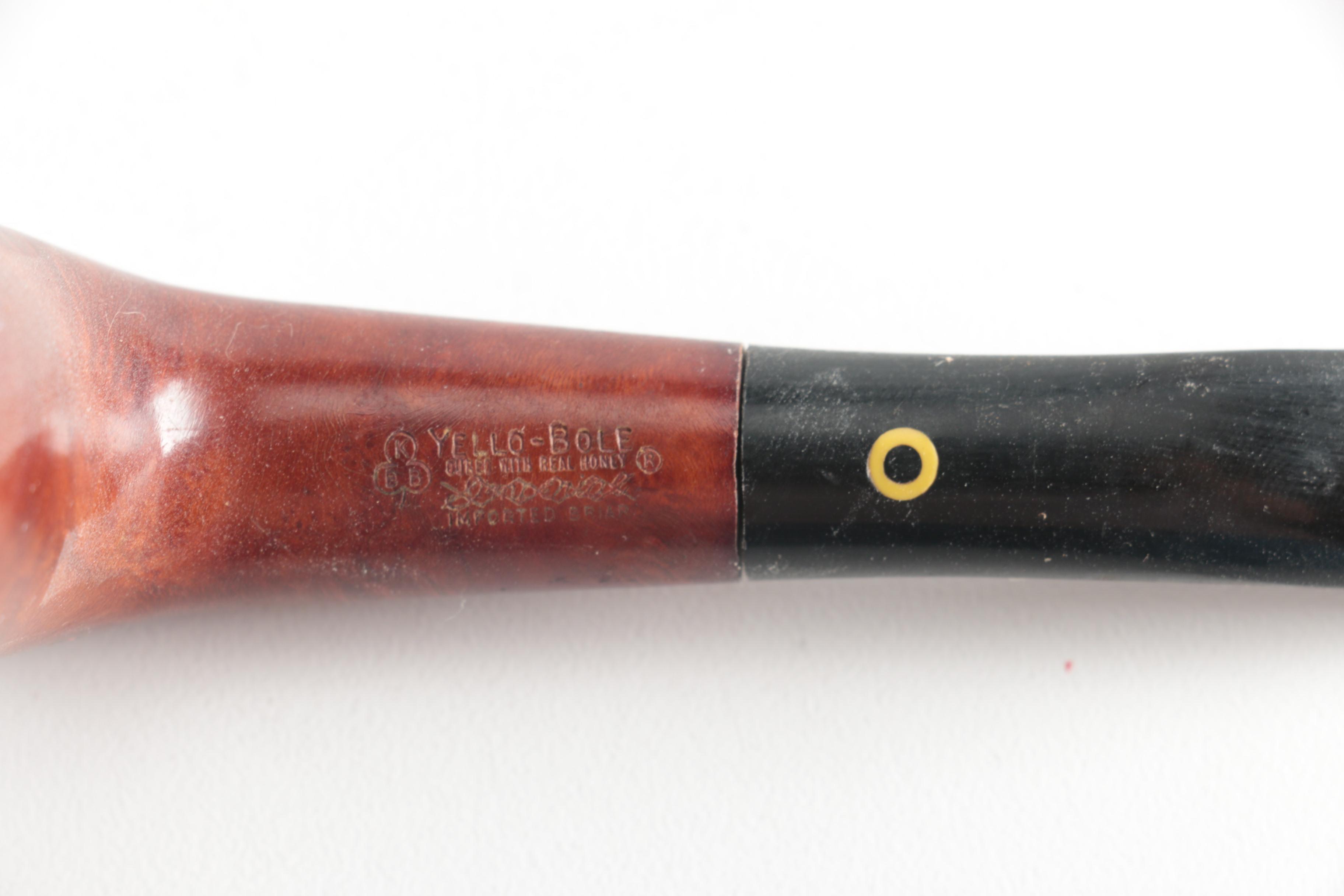 Pipes, Stands and Copper Tone Jar